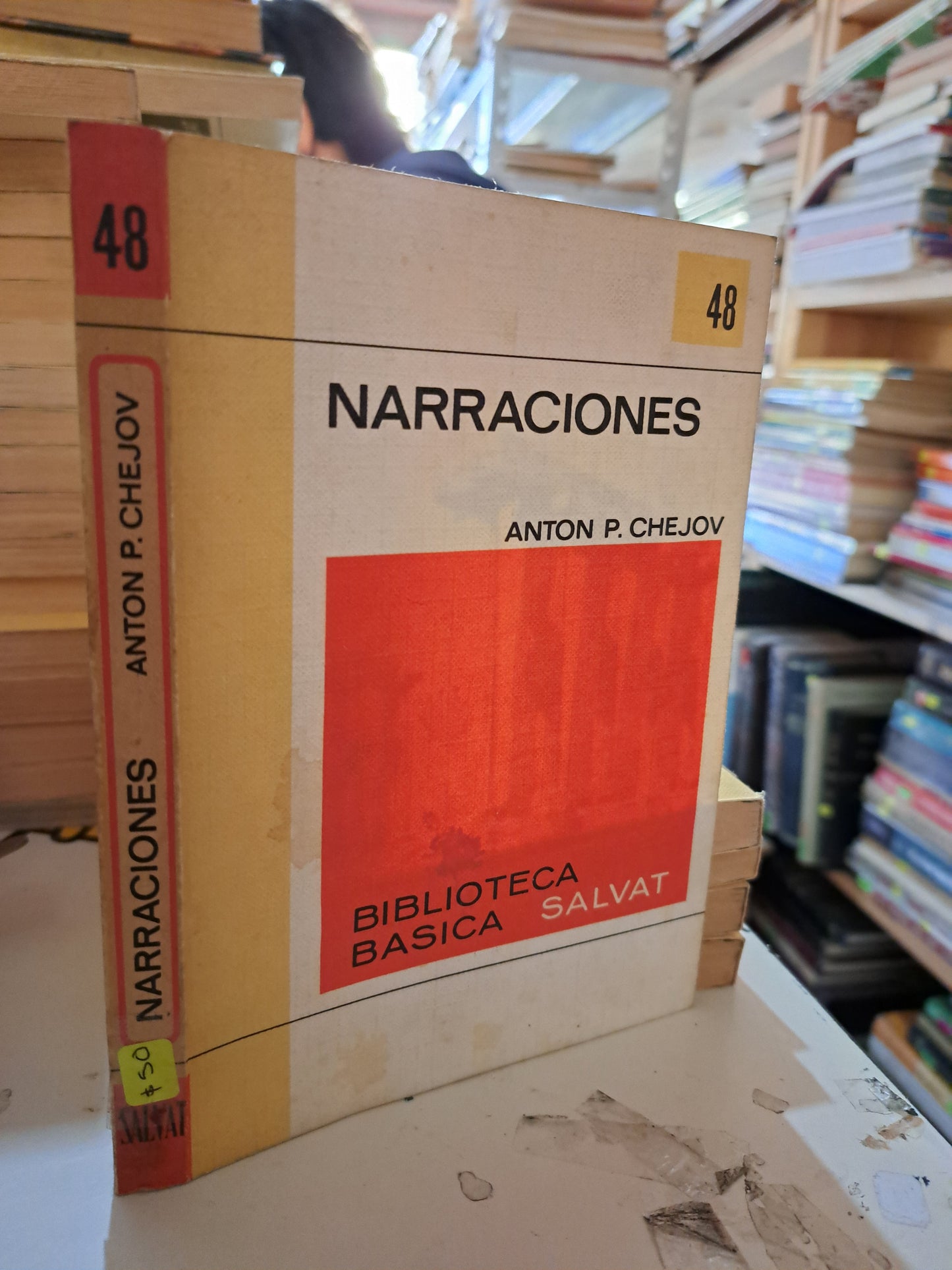 NARRACIONES ANTON P. CHEJOV USADO NOVELA LITERARIO 207
