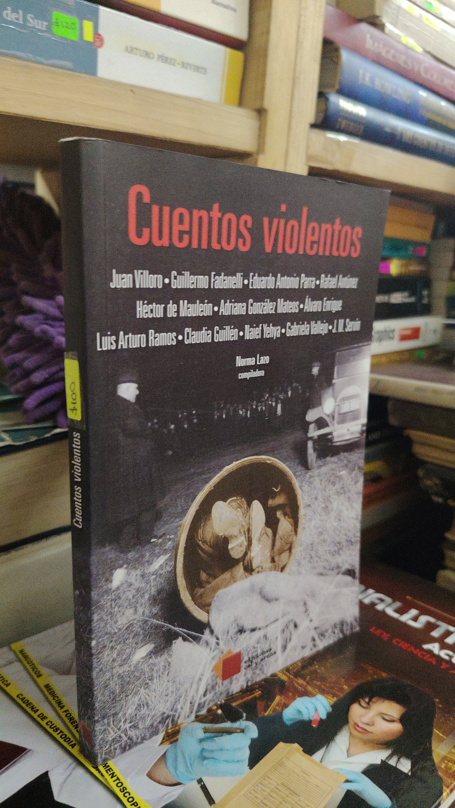 CUENTOS VIOLENTOS POR JUAN VILLORO USADO NOVELA LITERARIO 207