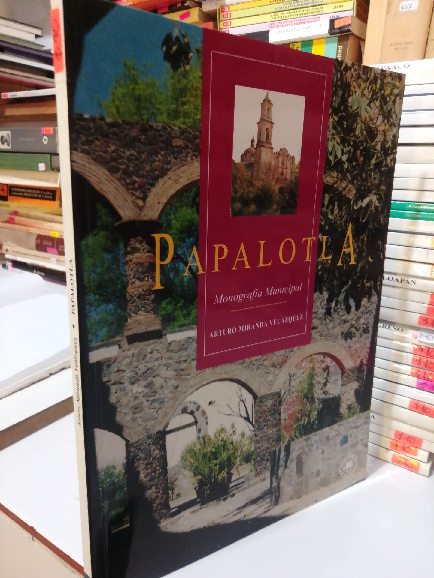 MONOGRAFIA MUNICIPAL PAPALOTLA POR ARTURO MIRANDA VELASQUEZ USADO HISTORIA JUAREZ