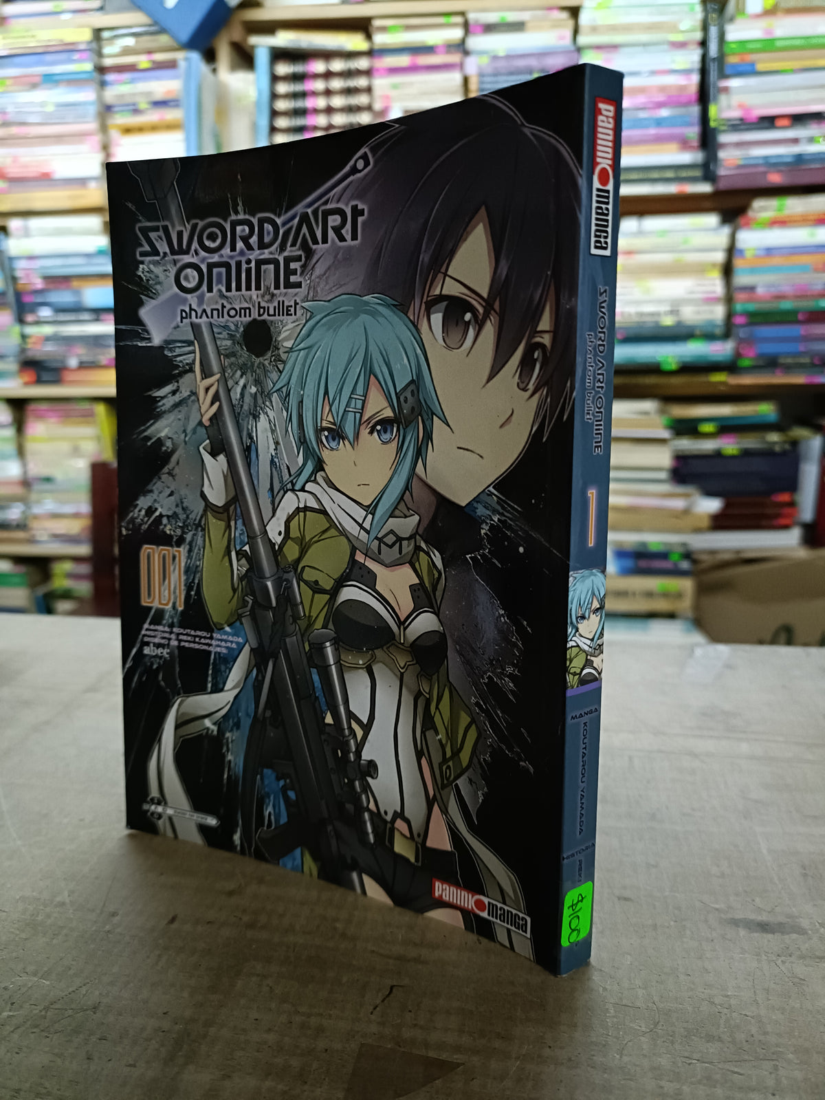 SWORD ART ONLINE PHANTOM BUILET 1 MANGA POR KOUTAROU USADO NOVELA LITERARIO 207