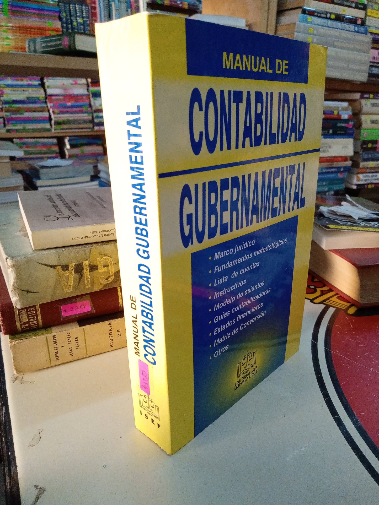 MANUAL CONTABILIDAD GUBERNAMENTAL USADO CONTABILIDAD LITERARIO 207