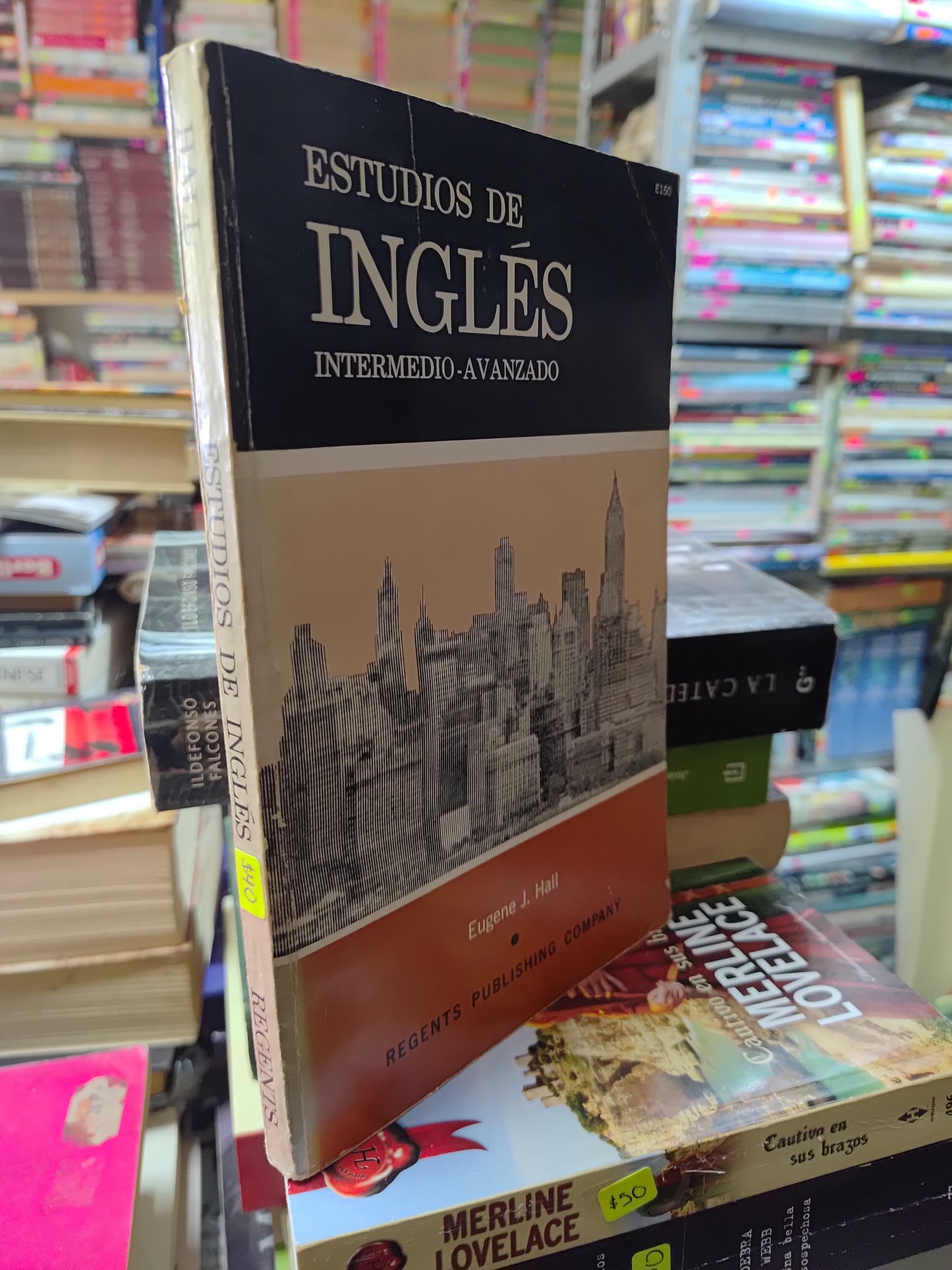 ESTUDIOS DE INGLES INTERMEDIO AVANZADO POR EUGENE J. HALL USADO IDIOMAS JUAREZ 507