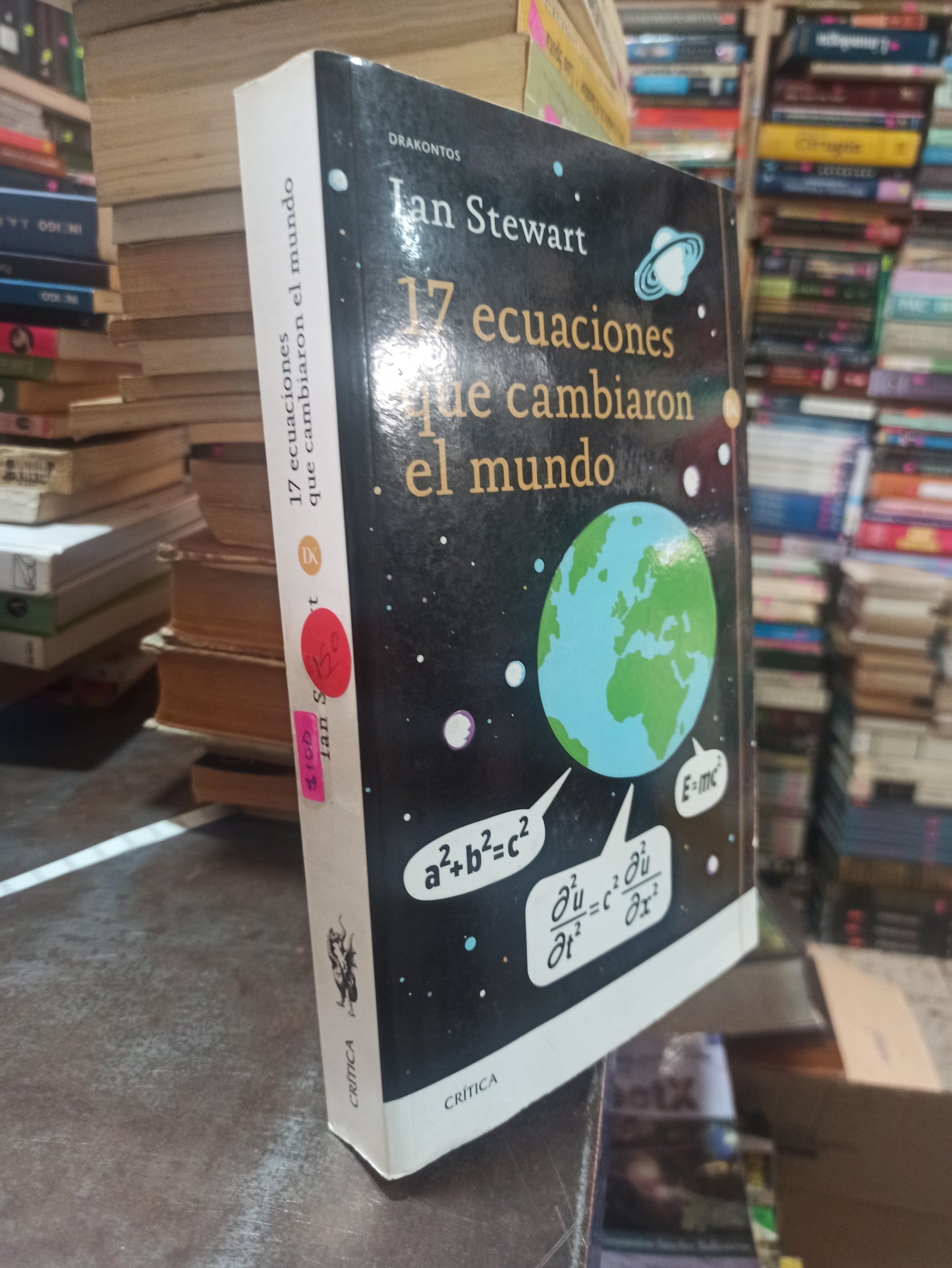 17 ECUACIONES QUE CAMBIARON AL MUNDO POR IAN STEWART USADO NOVELAS ALDAMA