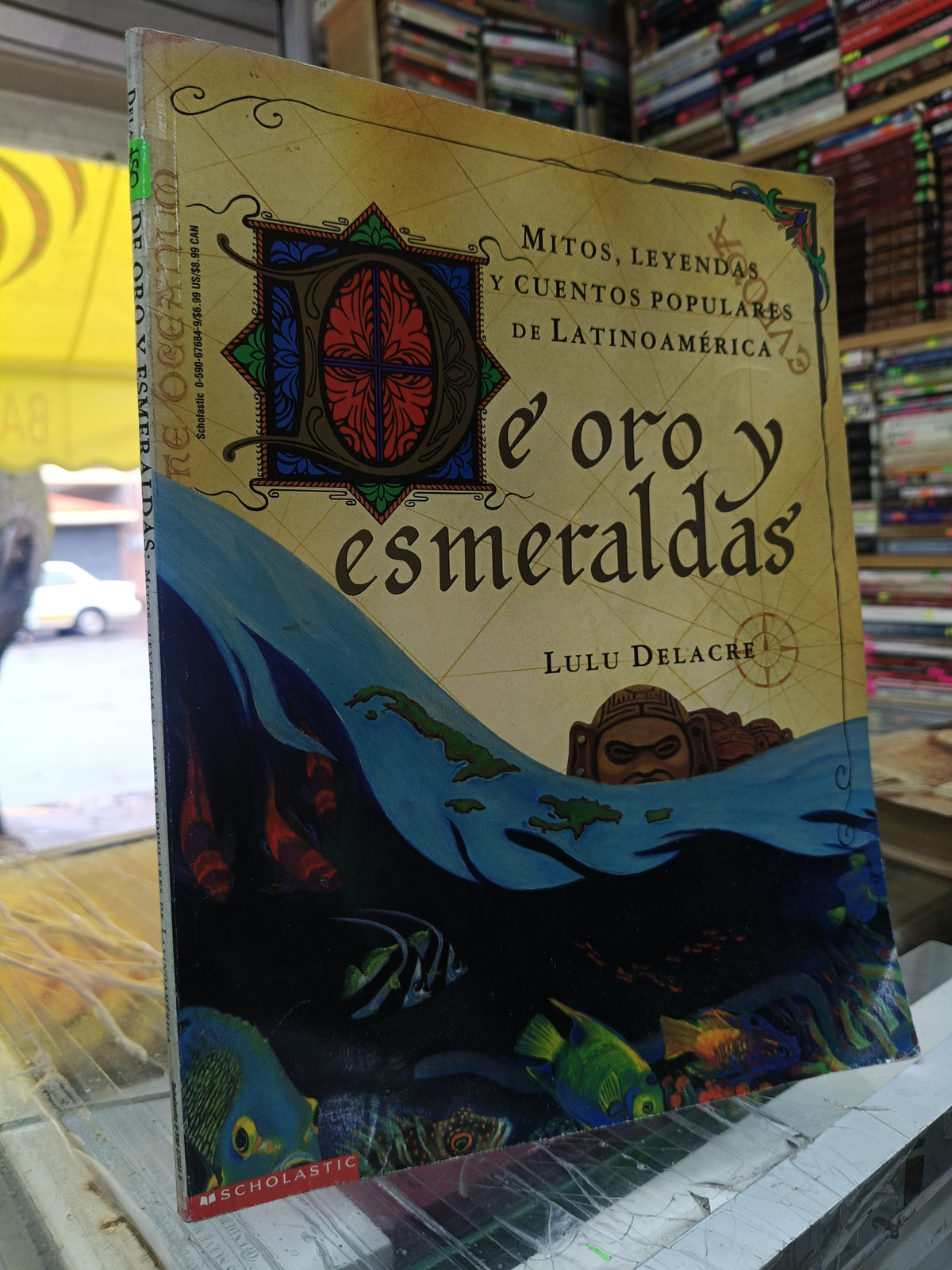 DE ORO Y ESMERALDAS POR LULU DELACRE USADO NOVELA JUAREZ 507