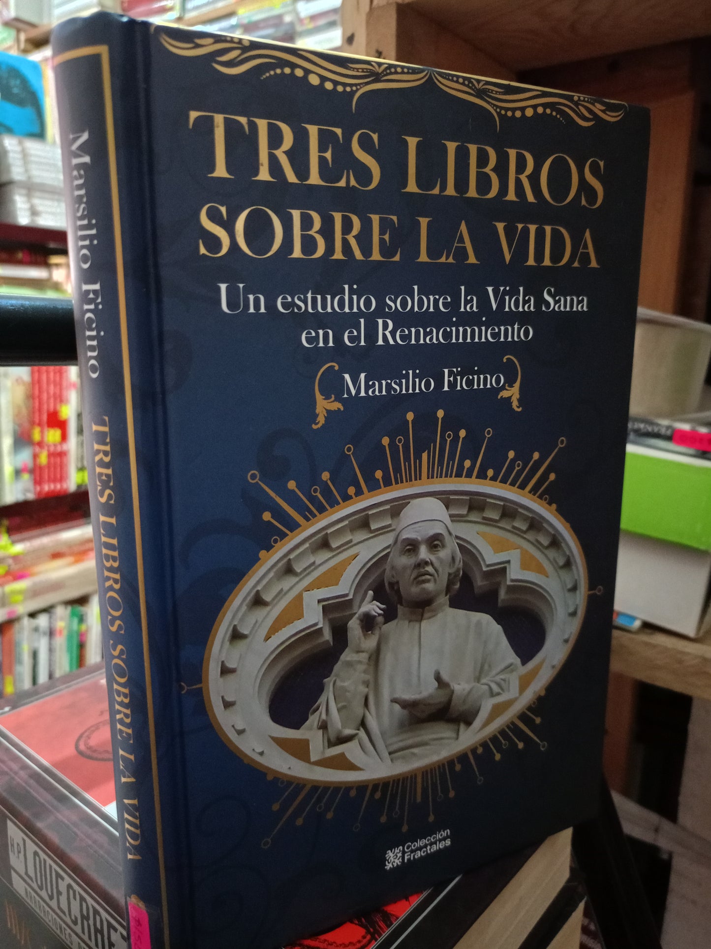TRES LIBROS SOBRE LA VIDA POR MARSILIO FICINO USADO HISTORIA LITERARIO 305