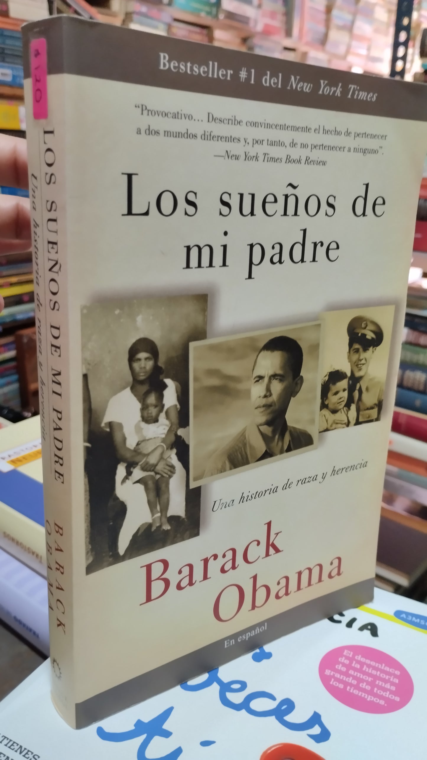 LOS SUEÑOS DE MI PADRE POR BARACK OBAMA LIBRO USADO NOVELAS ALDAMA