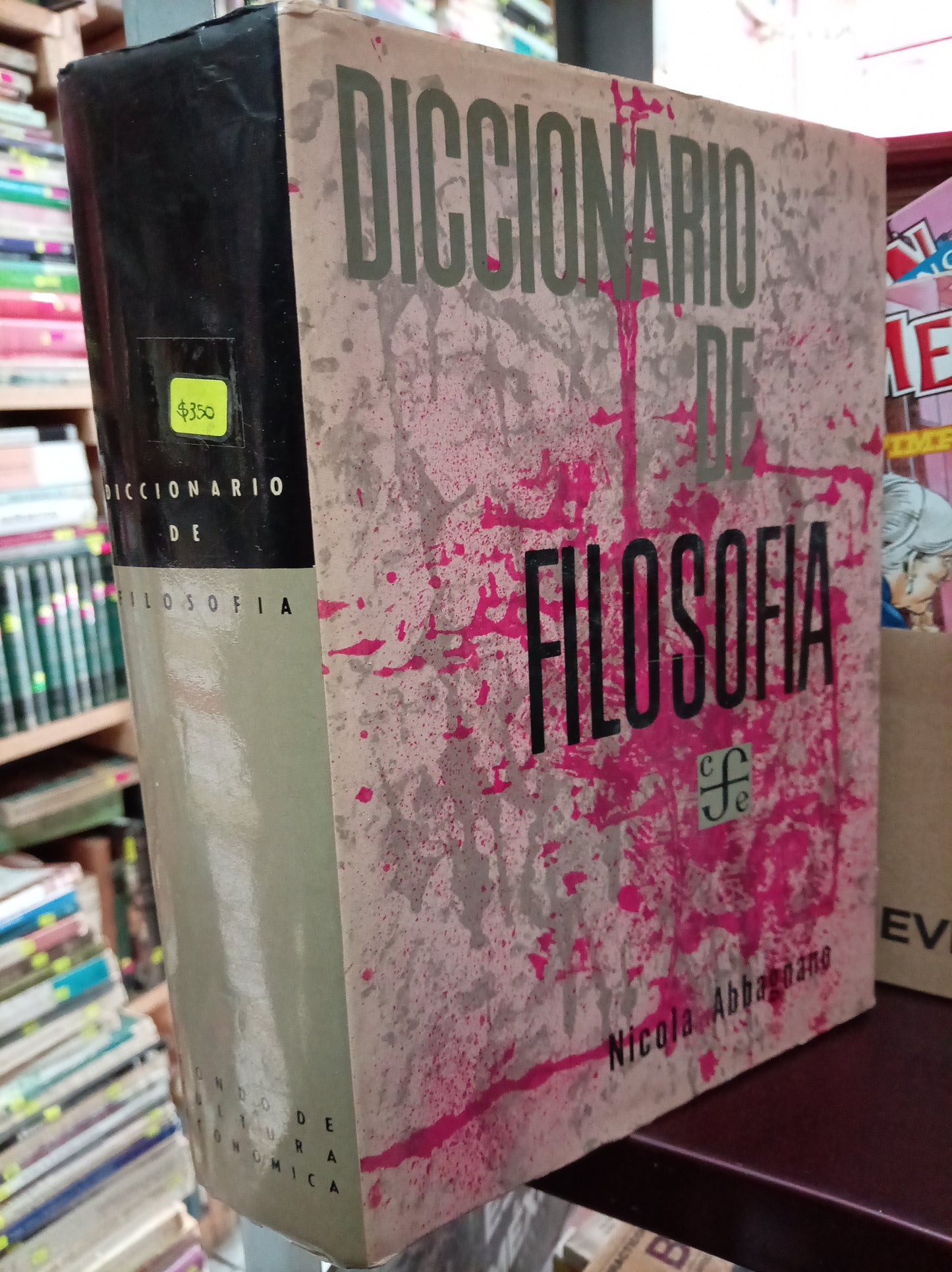 DICCIONARIO DE FILOSOFIA POR ABBAGNANO USADO FILOSOFIA LITERARIO 305