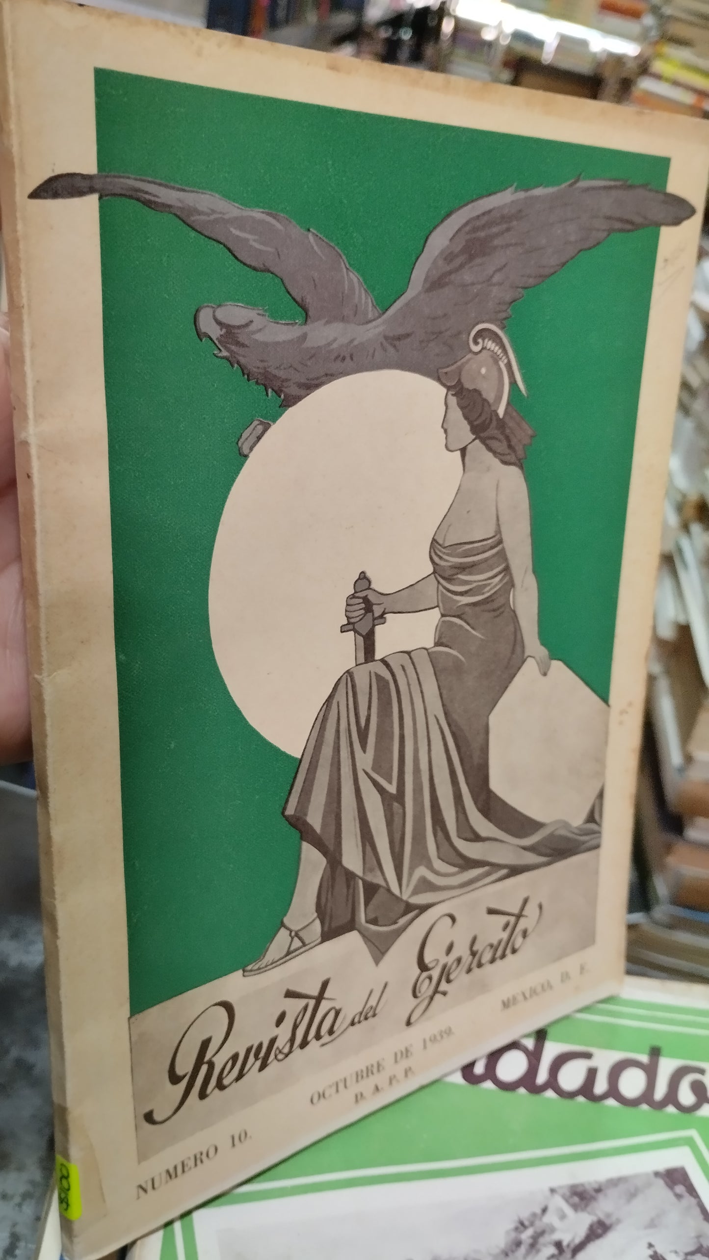 REVISTA DEL EJERCITO NO. 10 LIBRO USADO ESTADO DE MEXICO ALDAMA
