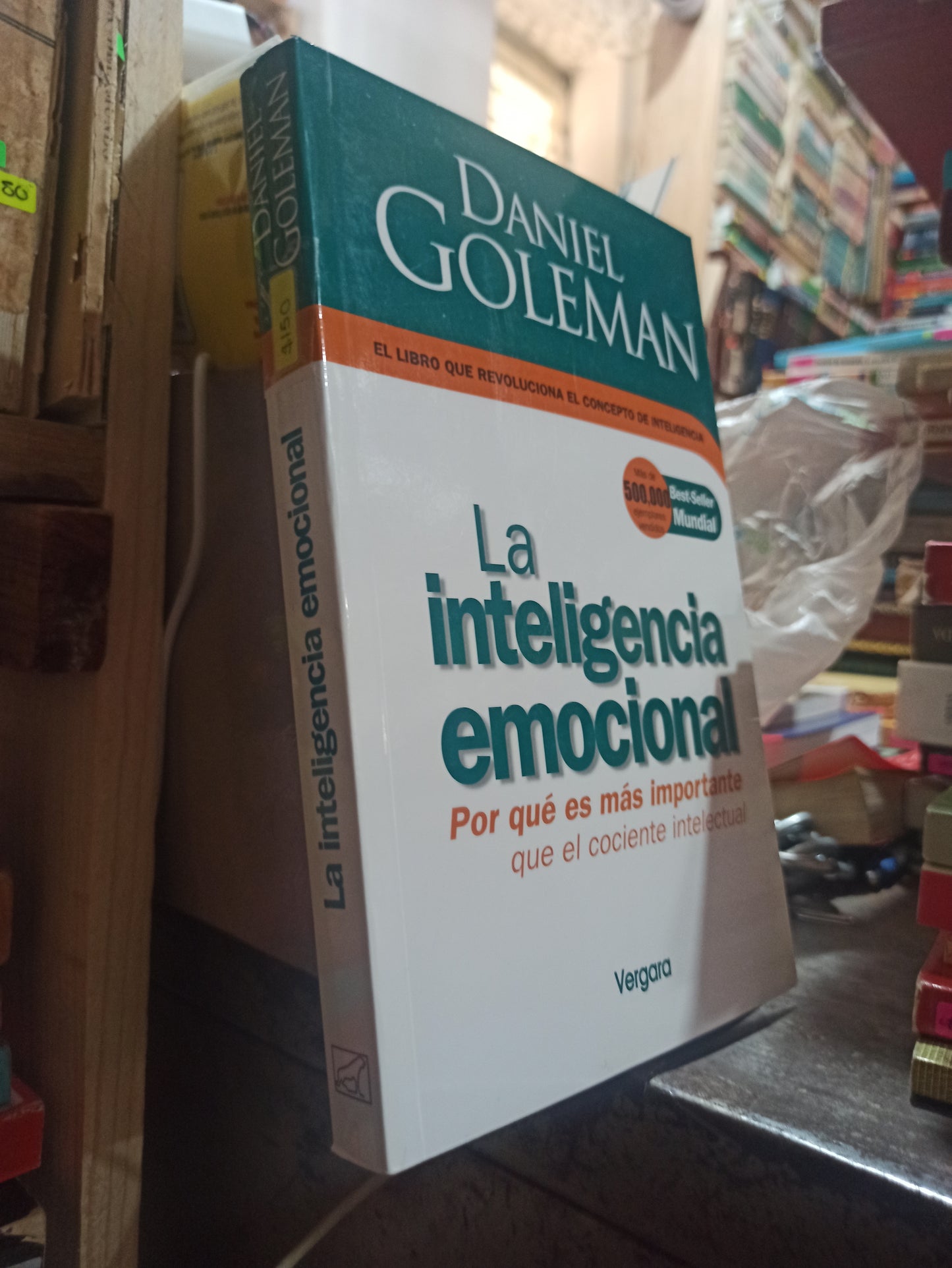 LA INTELIGENCIA EMOCIONAL POR DANIEL GOLEMAN USADO SUP PERSONAL ALDAMA