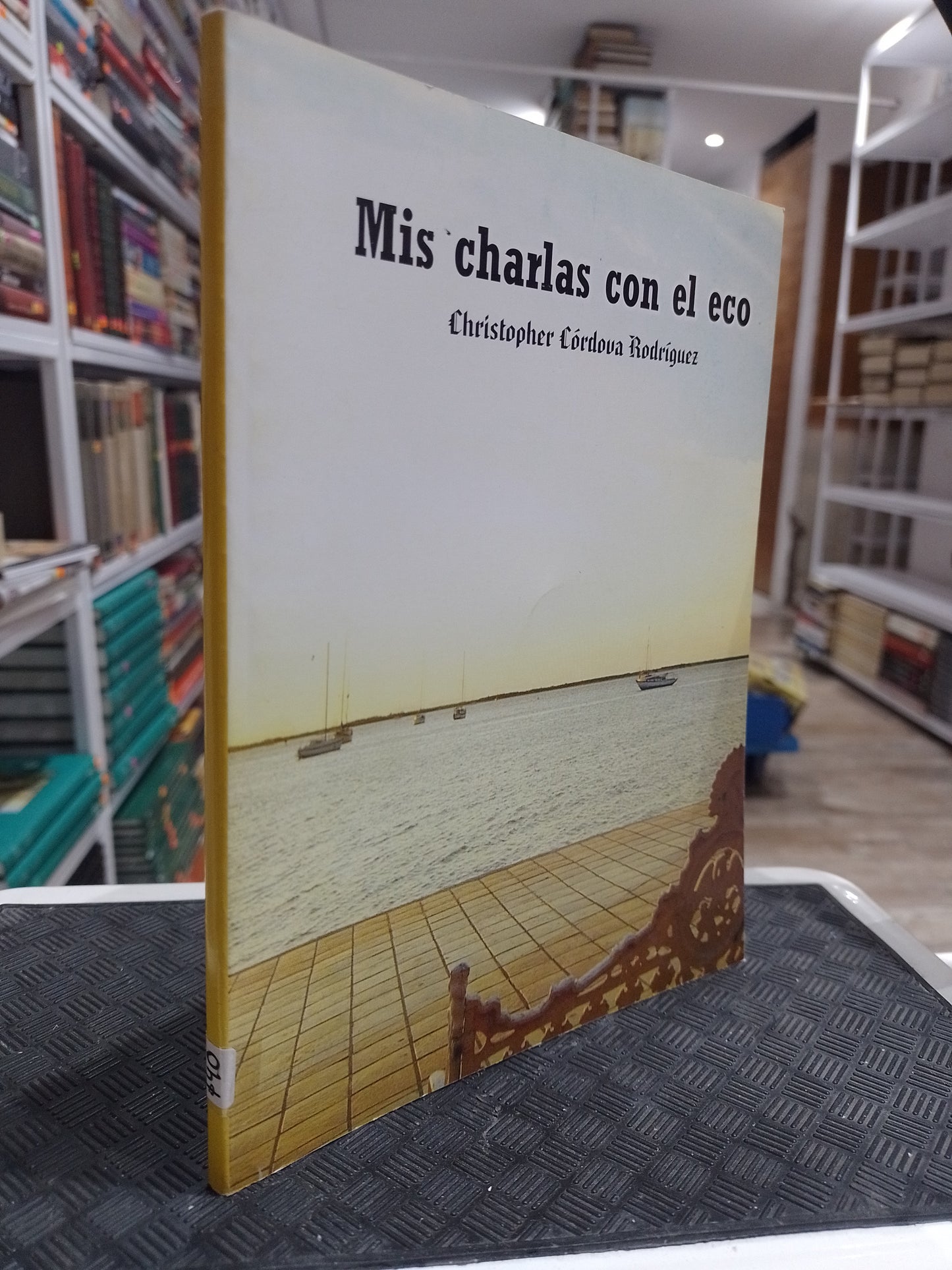 MIS CHARLAS CON EL ECO POR CHRISTOFER CORDOVA RODRIGUEZ USADO POESIA JUAREZ 515