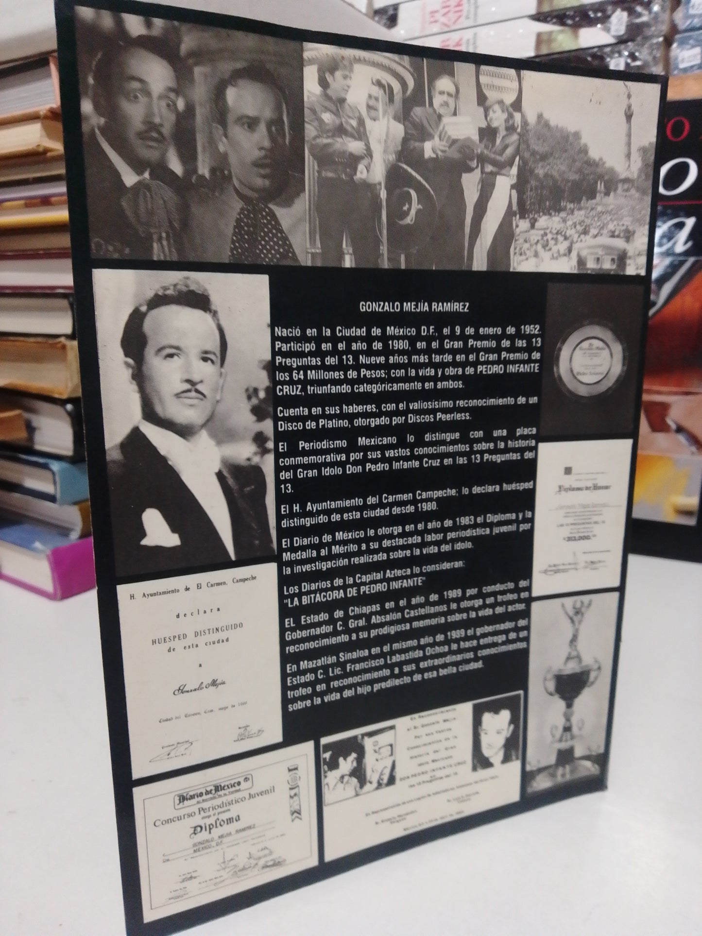 LO QUE NO SE HA DICHO DE PEDRO INFANTE POR GONZALO MEJIA RAMIREZ USADO HISTORIA JUAREZ