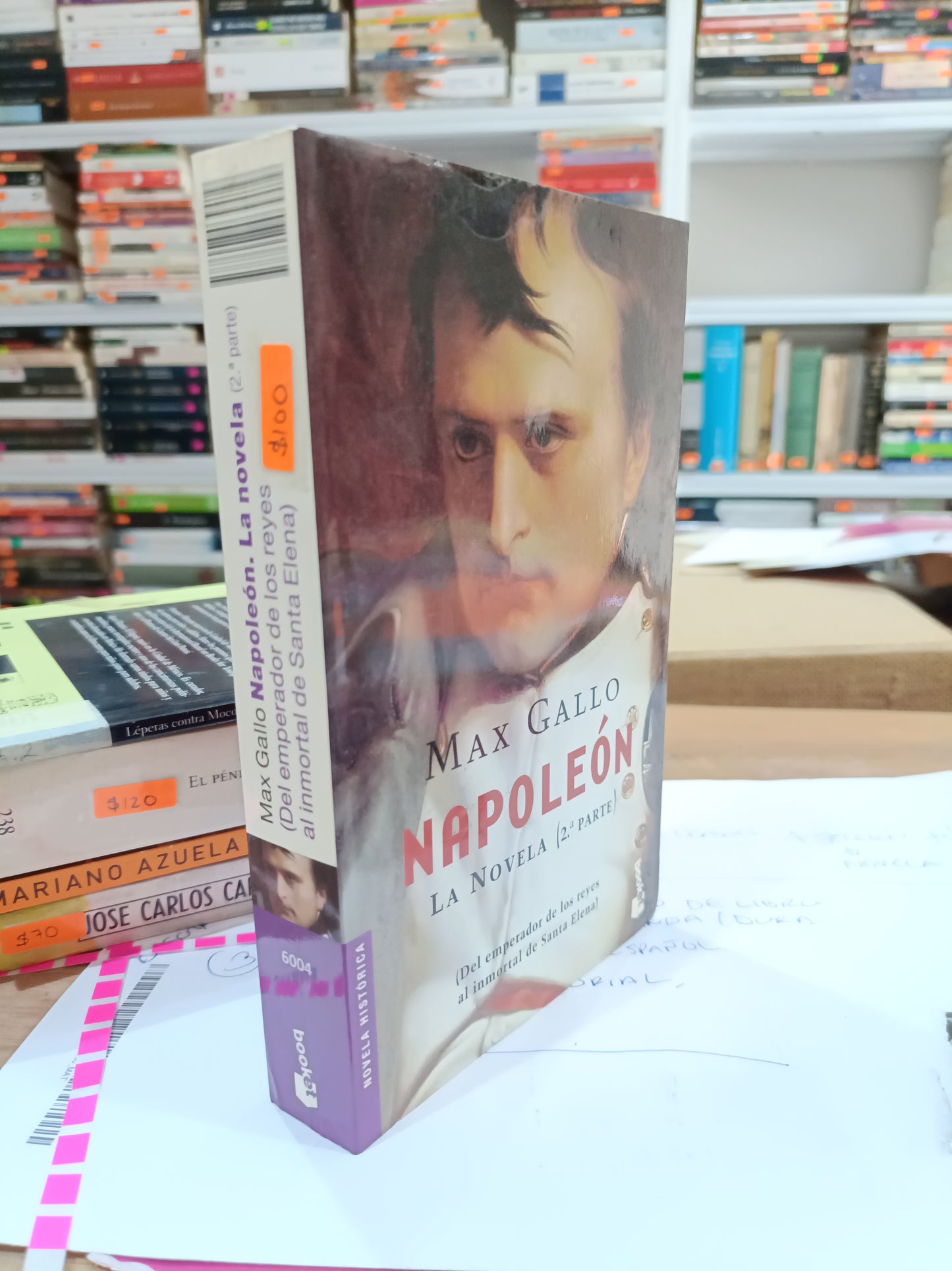 NAPOLEON LA NOVELA PARTE 2 POR MAX GALLO USADO NOVELA JUAREZ 515