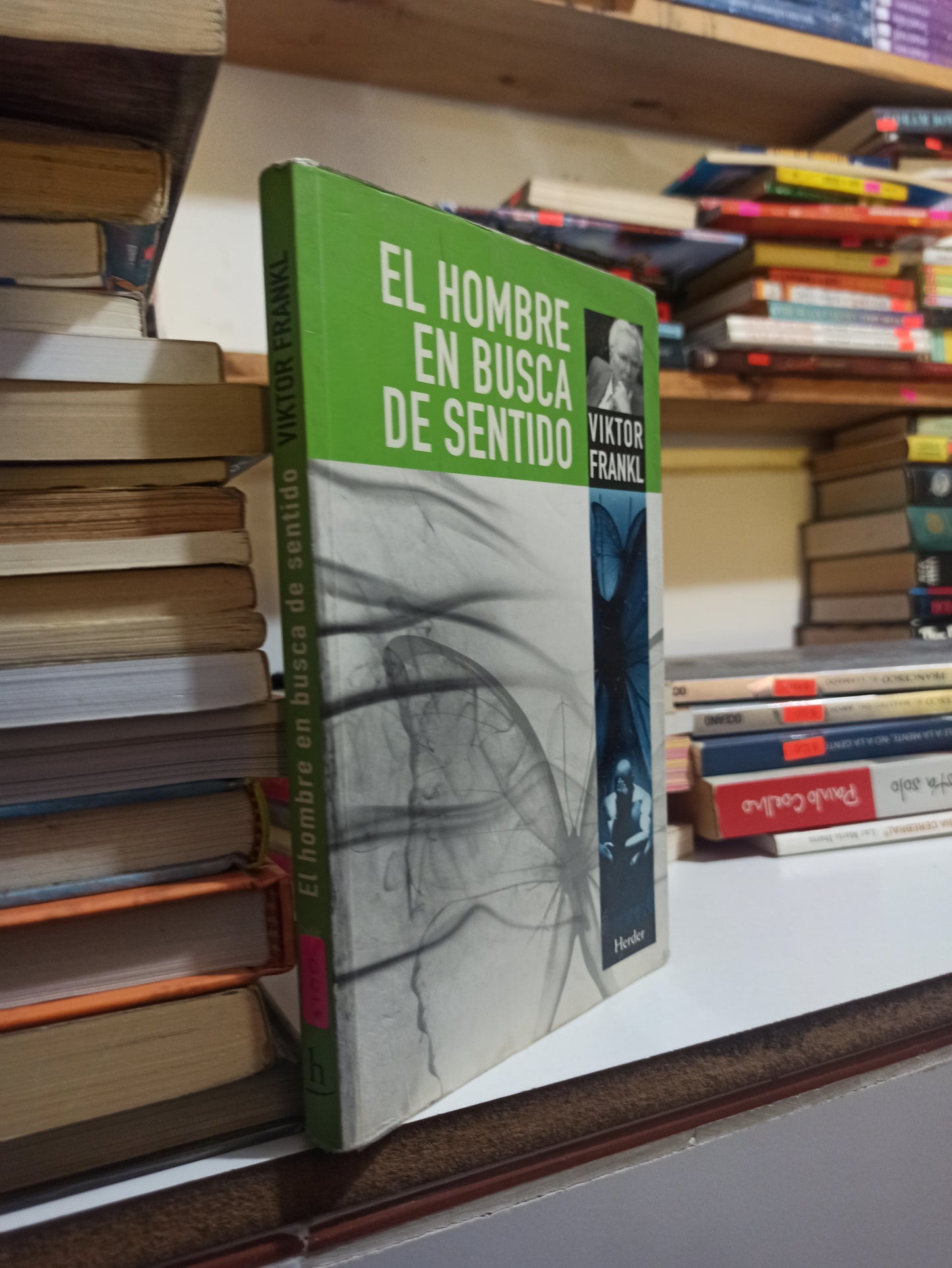EL HOMBRE EN BUSCA DE SENTIDO POR VIKTOR FRANKL USADO NOVELAS JUÁREZ