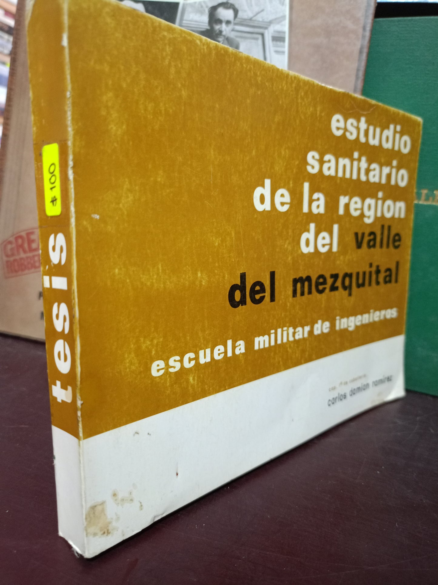 ESTUDIO SANITARIO DE LA REGION DEL VALLE DEL MEZQUITAL POR CARLOS DAMIAN RAMIREZ USADO MATE LITERARIO 305