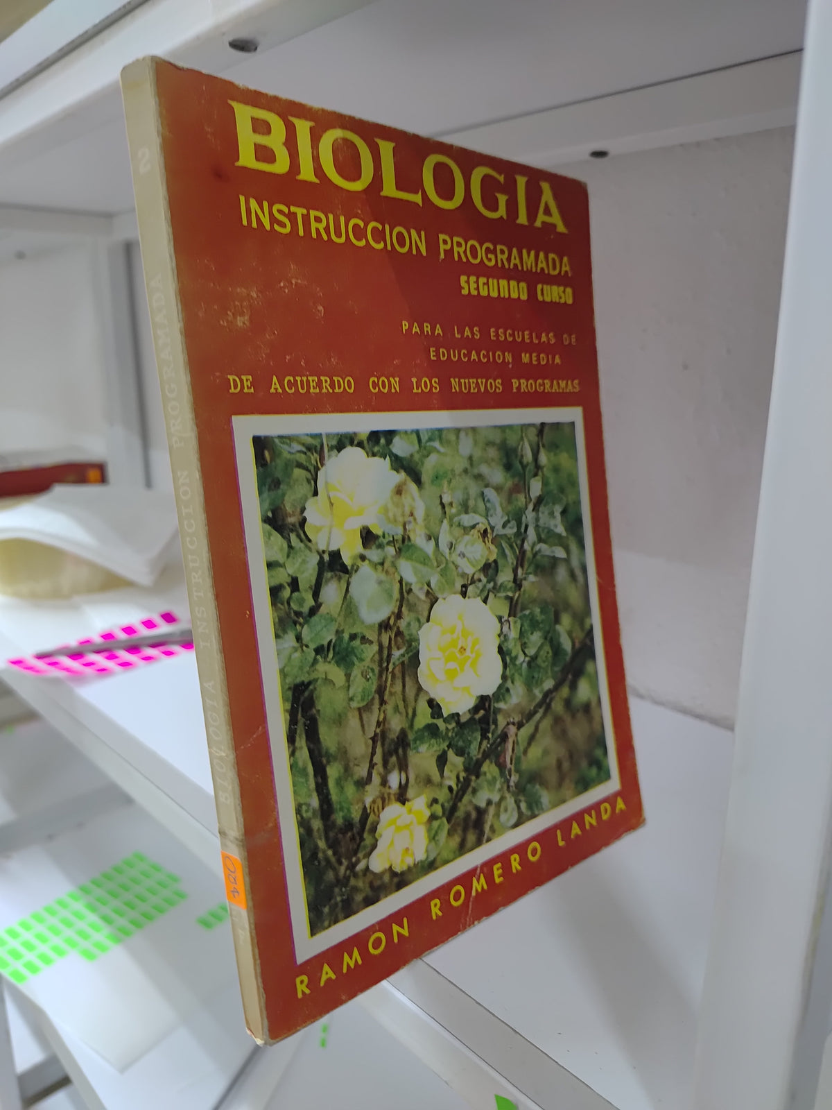 BIOLOGIA INSTRUCCION PROGRAMADA POR RAMON ROMERO LANDA USADO BIOLOGIA JUAREZ 515