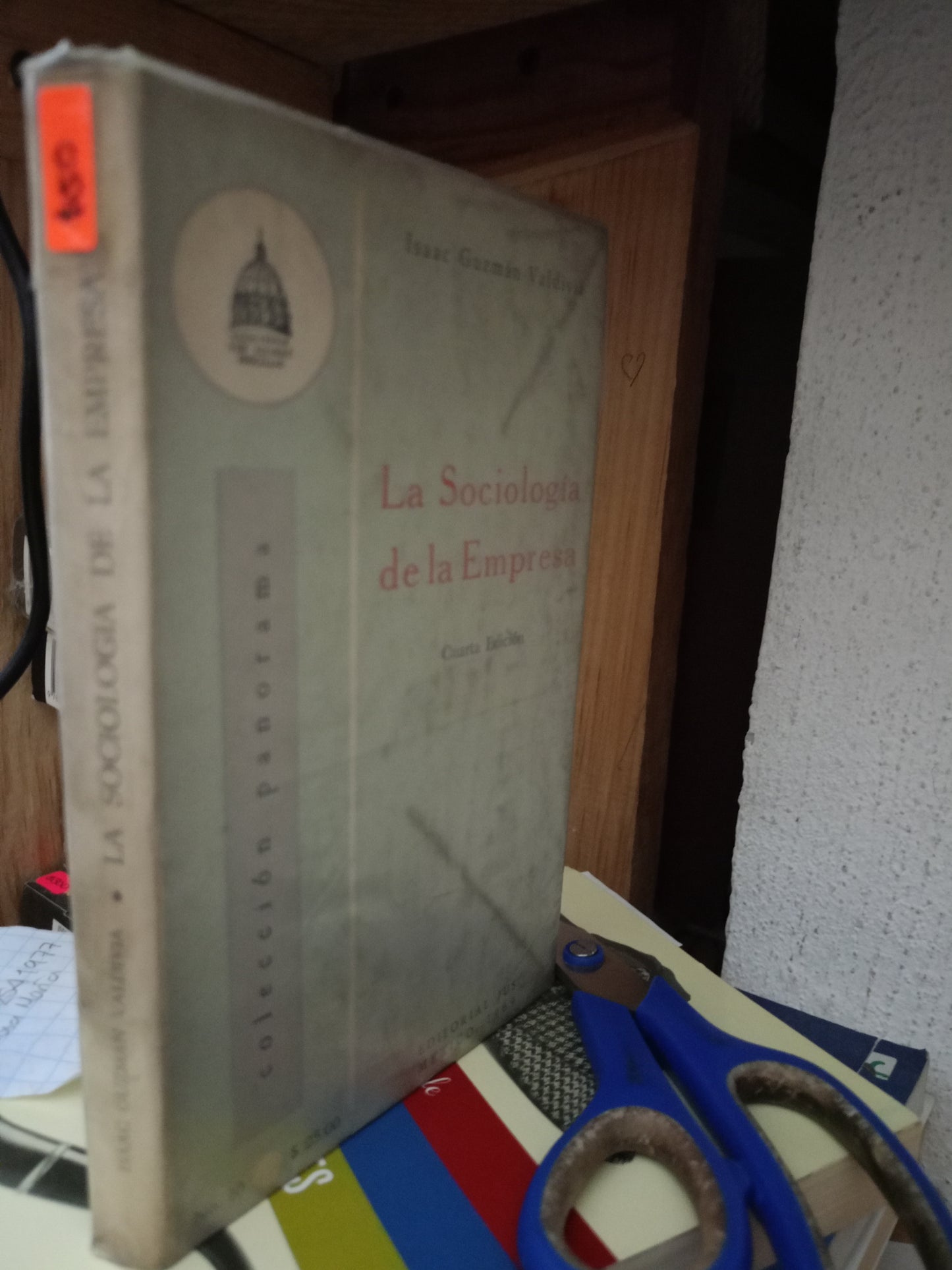 LA SOCIOLOGIA DE LA EMPRESA POR ISAAC GUZMAN VALDIVIA USADO FILOSOFIA LITERARIO 305