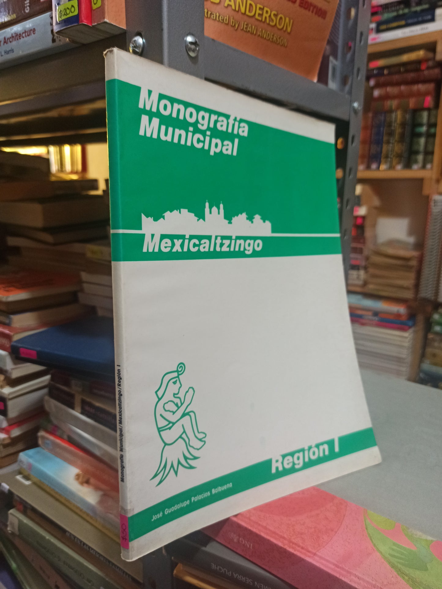 MONOGRAFIA MUNICIPAL MEXICALTZINGO POR JOSE GUADALUPE PALACIO USADO EDOMEX JUÁREZ
