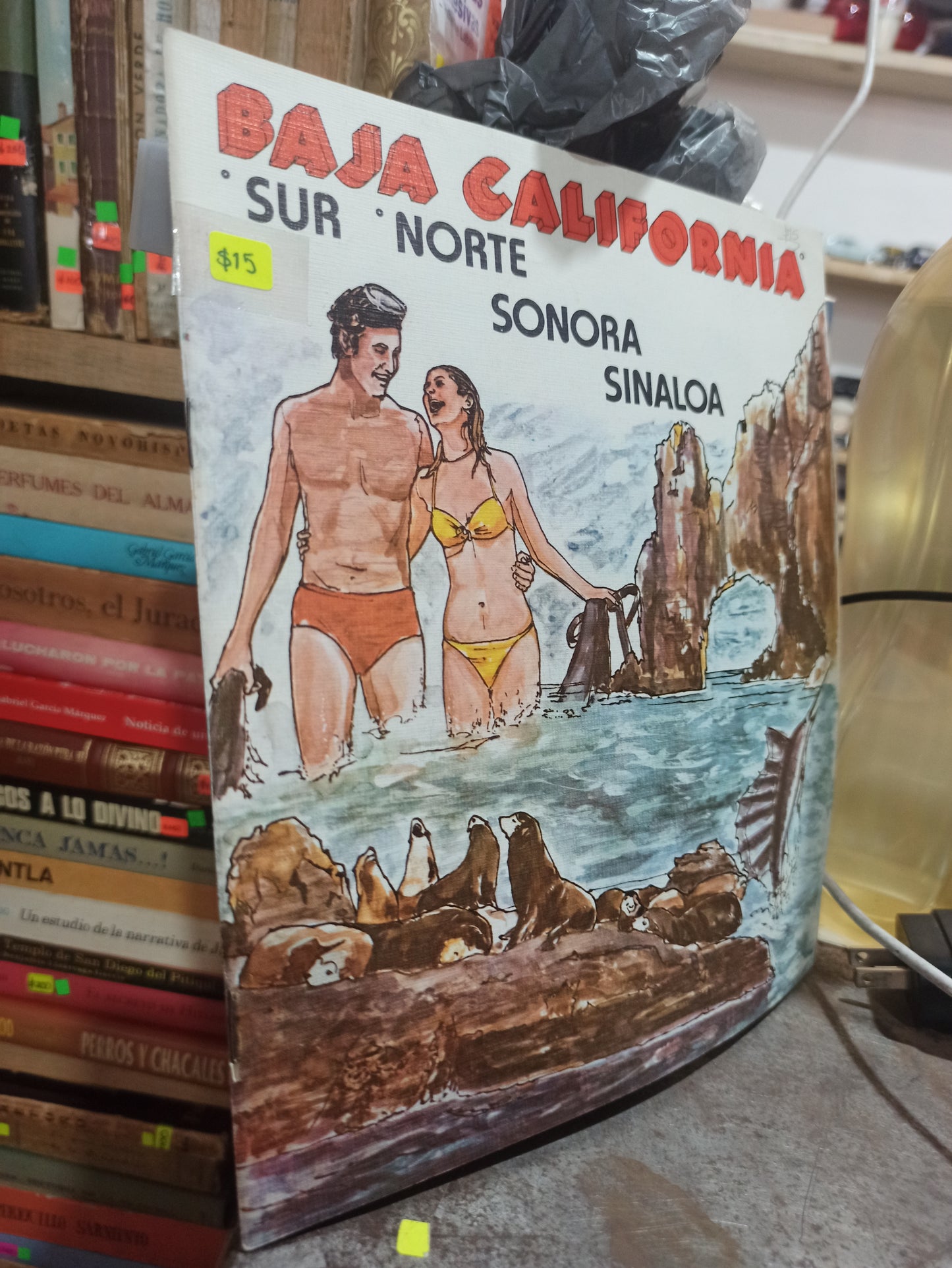 BAJA CALIFORNIA SUR NORTE SONORA SINALOA POR CONSEJO NACIONAL DE TURISMO USADO HISTORIA ALDAMA