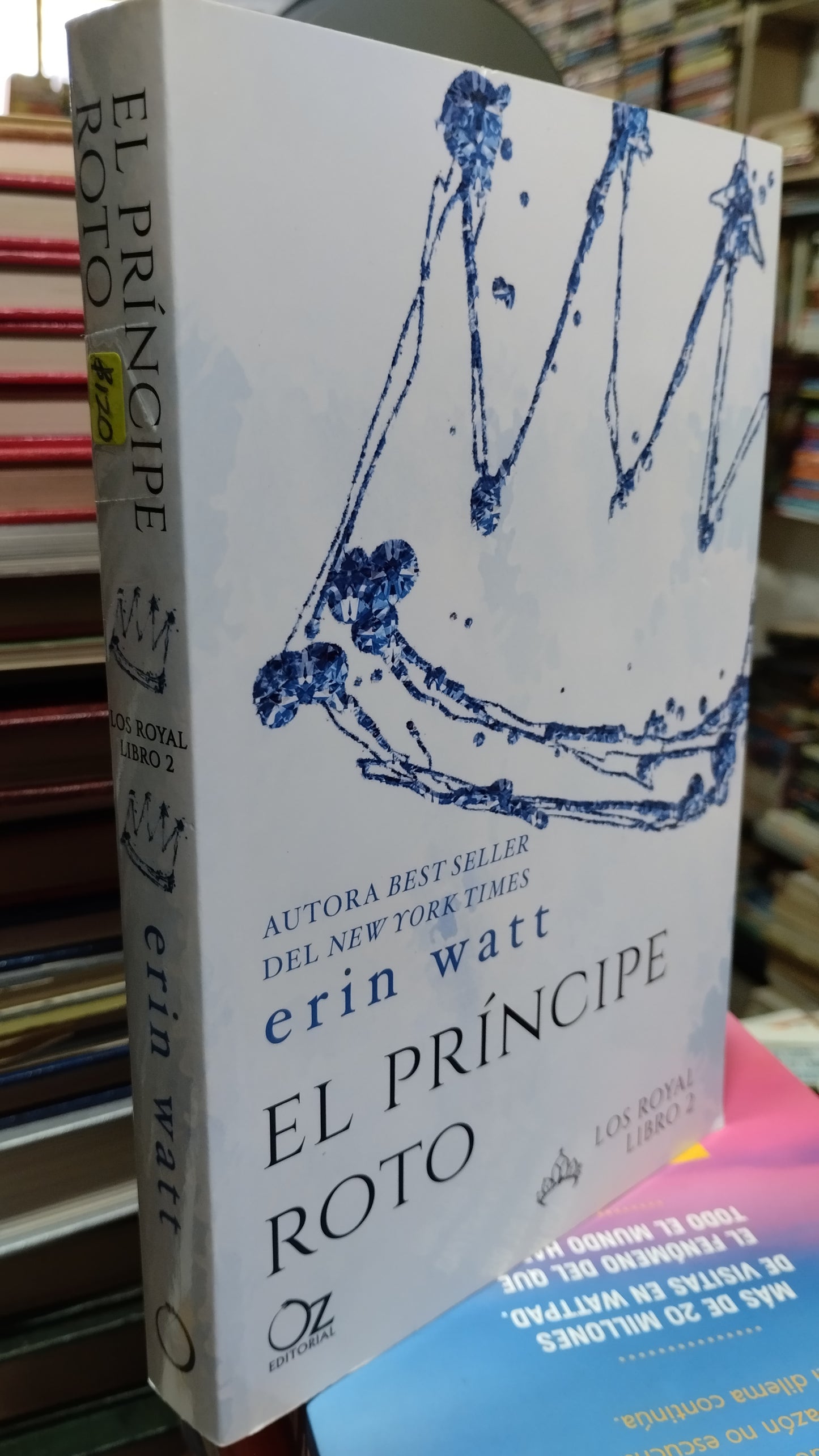 EL PRINCIPE ROTO POR ERIN WATT LIBRO USADO NOVELAS ALDAMA