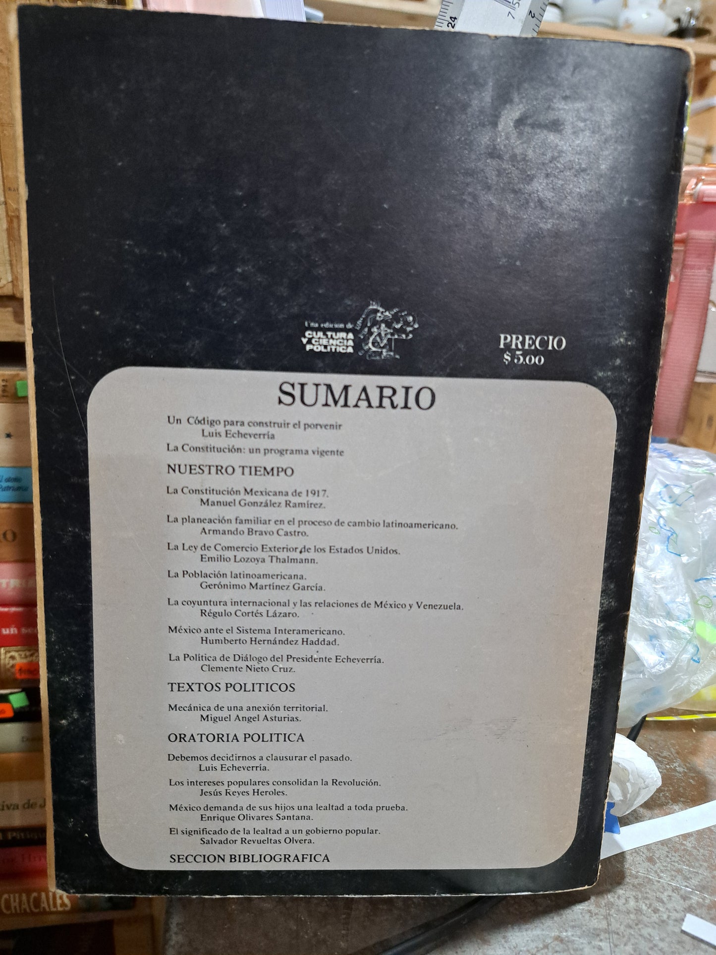 PENSAMIENTO POLITICO NUM 70 VOL XVIII USADO POLÍTICA ALDAMA