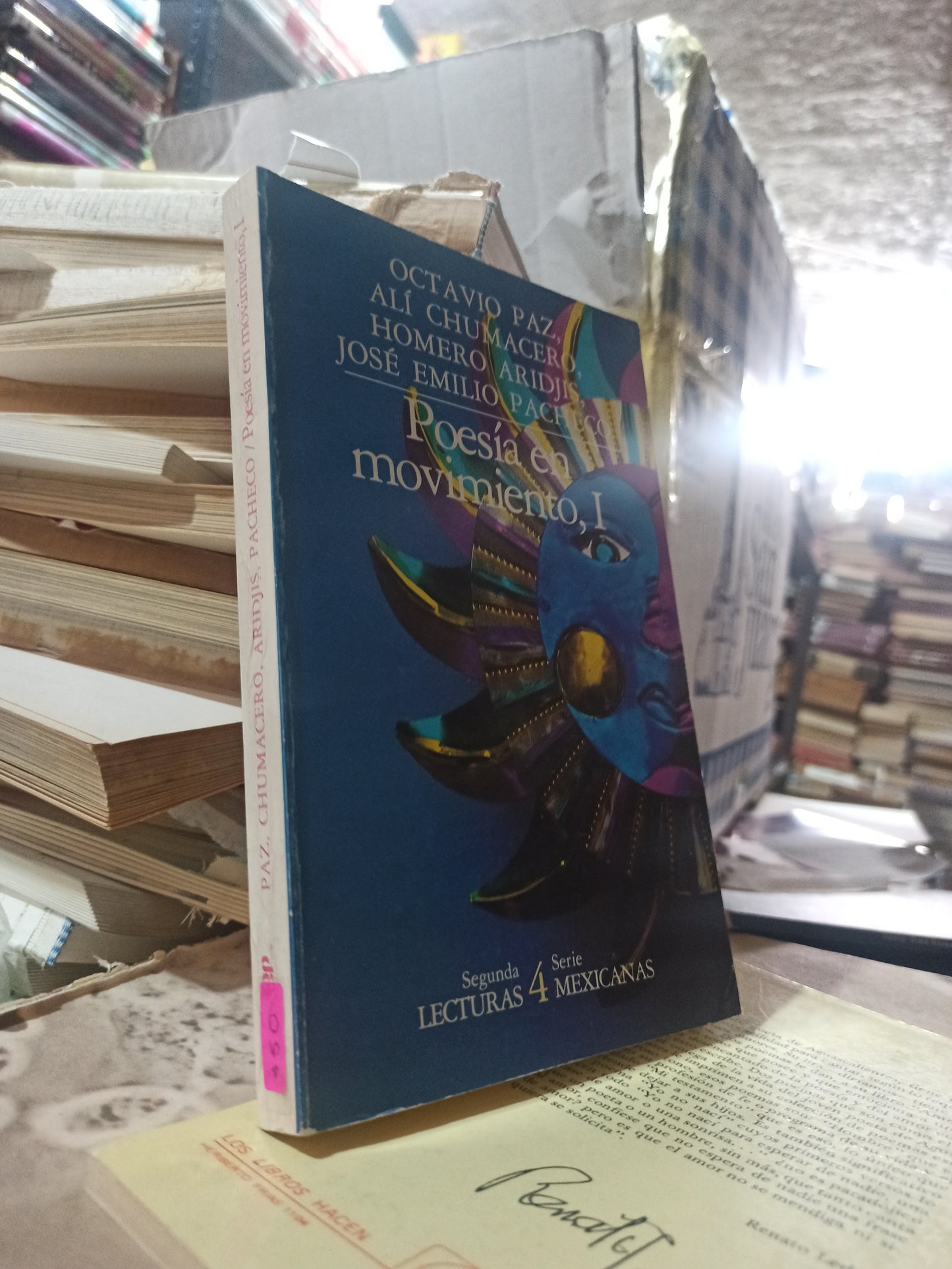 POESIA EN MOVIMIENTO 1 POR OCTAVIO PAZ, ALI CHUMACERO Y OTROS USADO POESÍA ALDAMA
