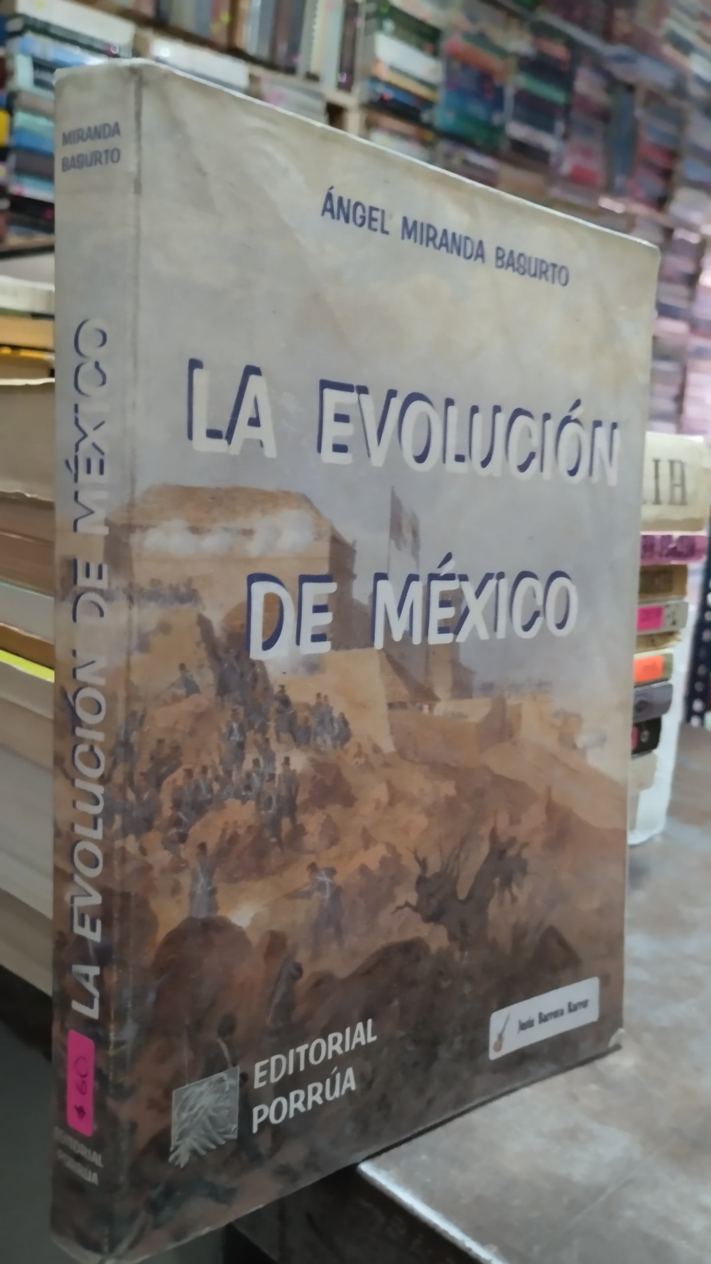 LA EVOLUCION DE MEXICO POR ANGEL MIRANDA BASURTO LIBRO USADO HISTORIA ALDAMA