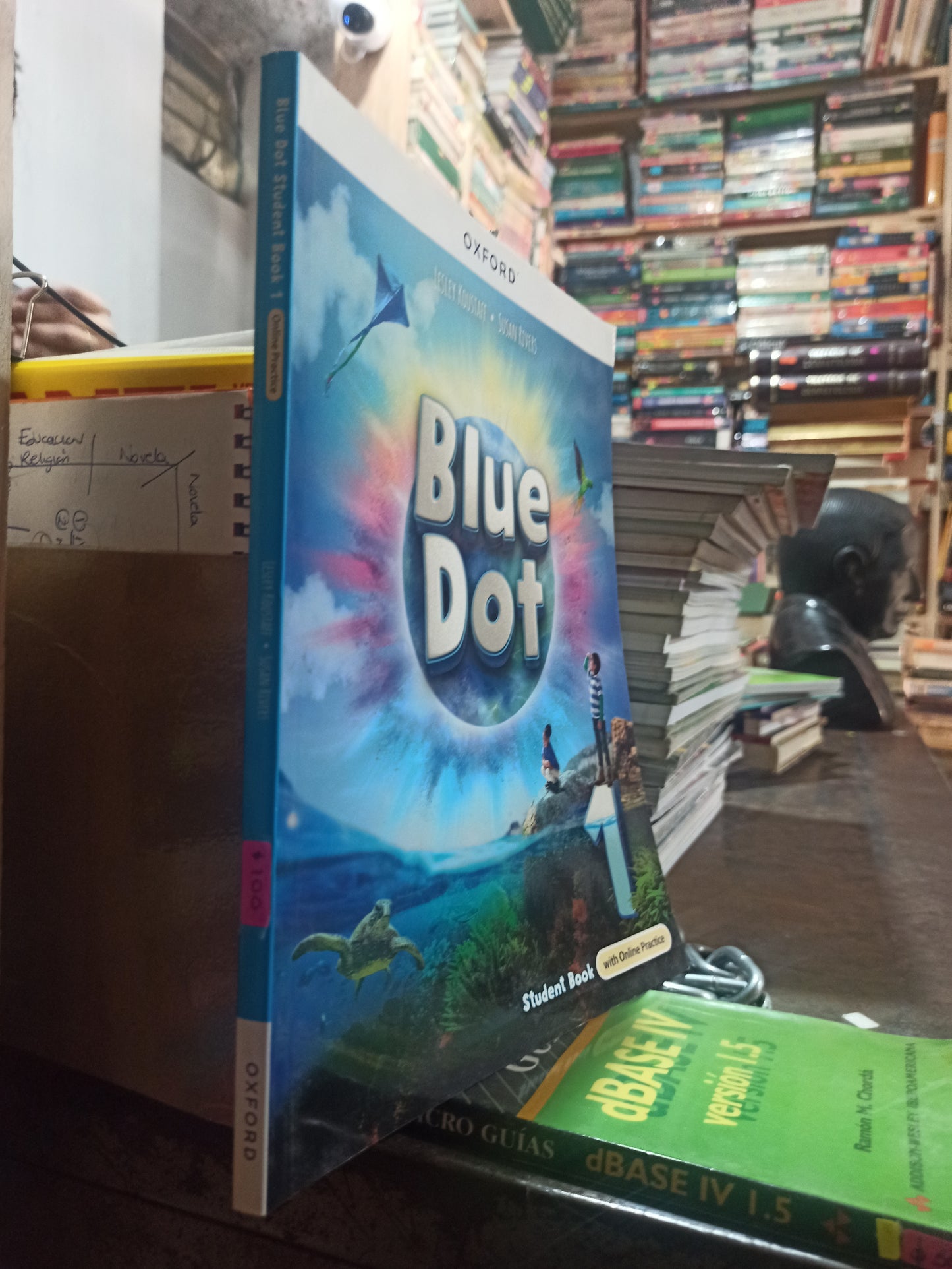 BLUE DOT POR LESLEY KOUSTAFF USADO IDIOMAS ALDAMA