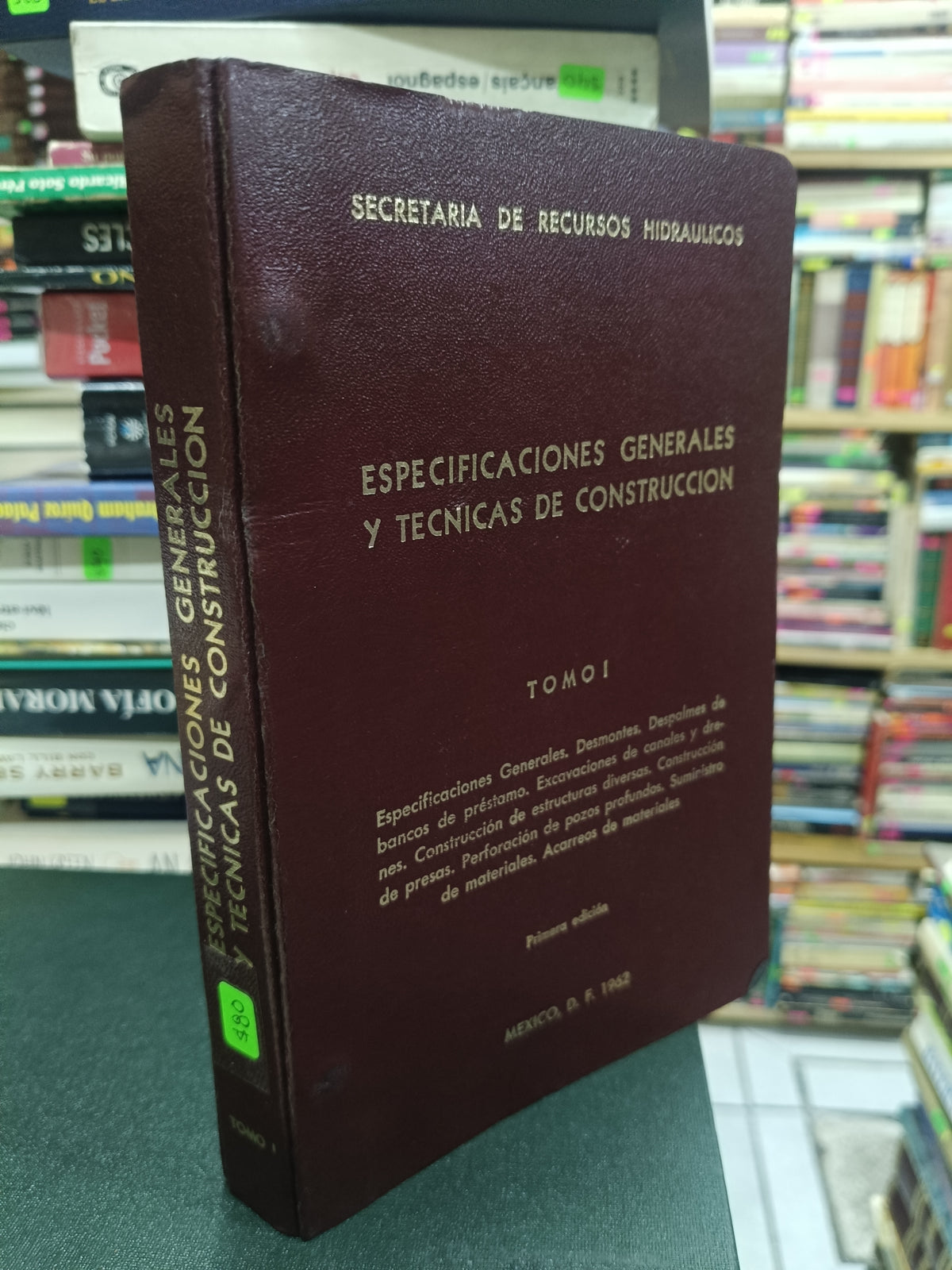 ESPECIFICACIONES GENERALES Y TECNICAS DE CONSTRUCCION USADO ARQUITECTURA JUAREZ 507