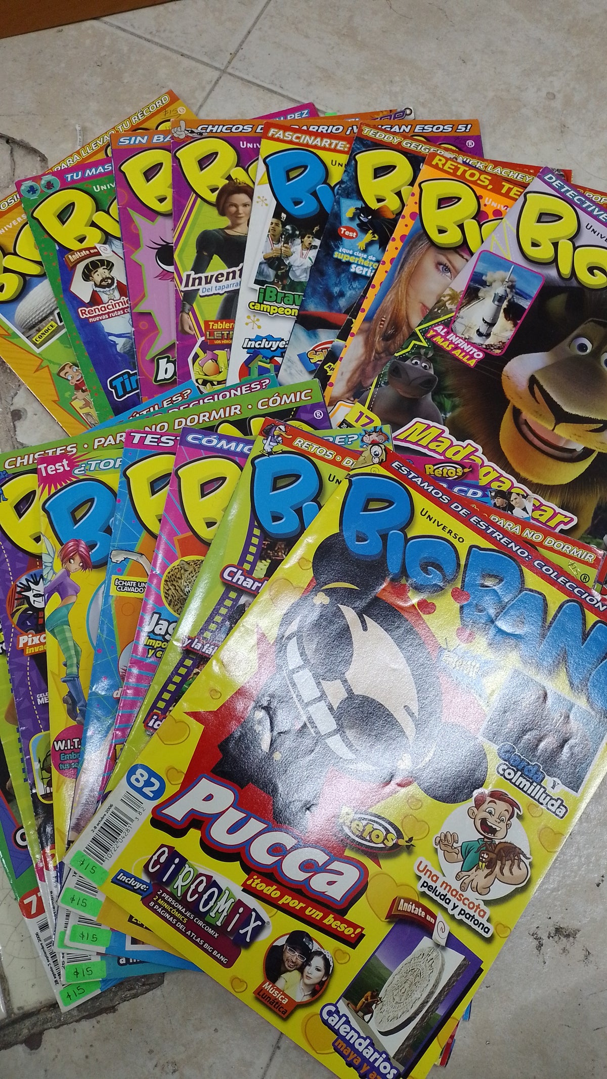 REVISTA BIG BANG POR CHIKABUM USADO INFANTIL JUAREZ 515