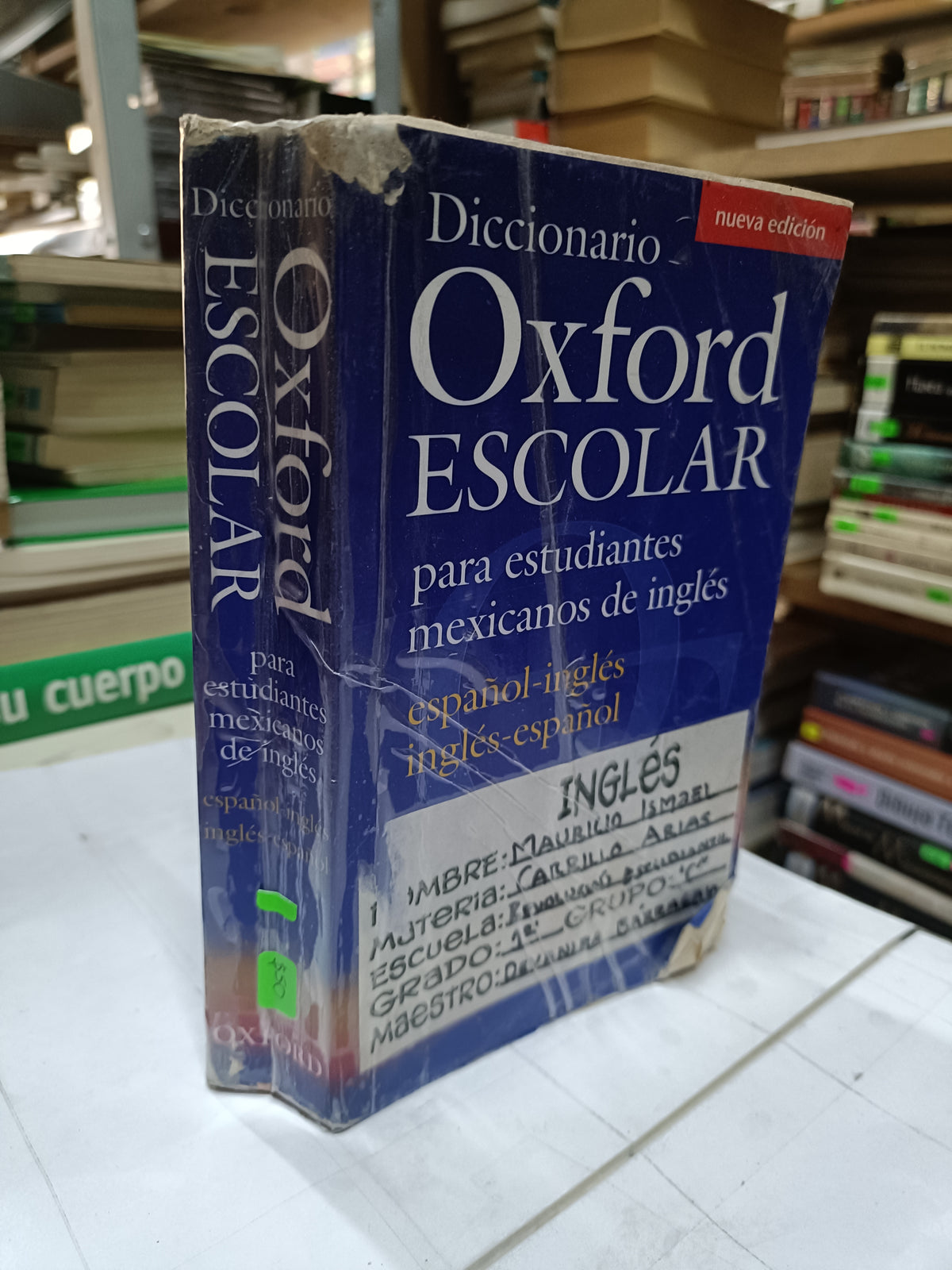 DICCIONARIO OXFORD ESPAÑOL INGLES POR OXFORD USADO IDIOMAS LITERARIO 207