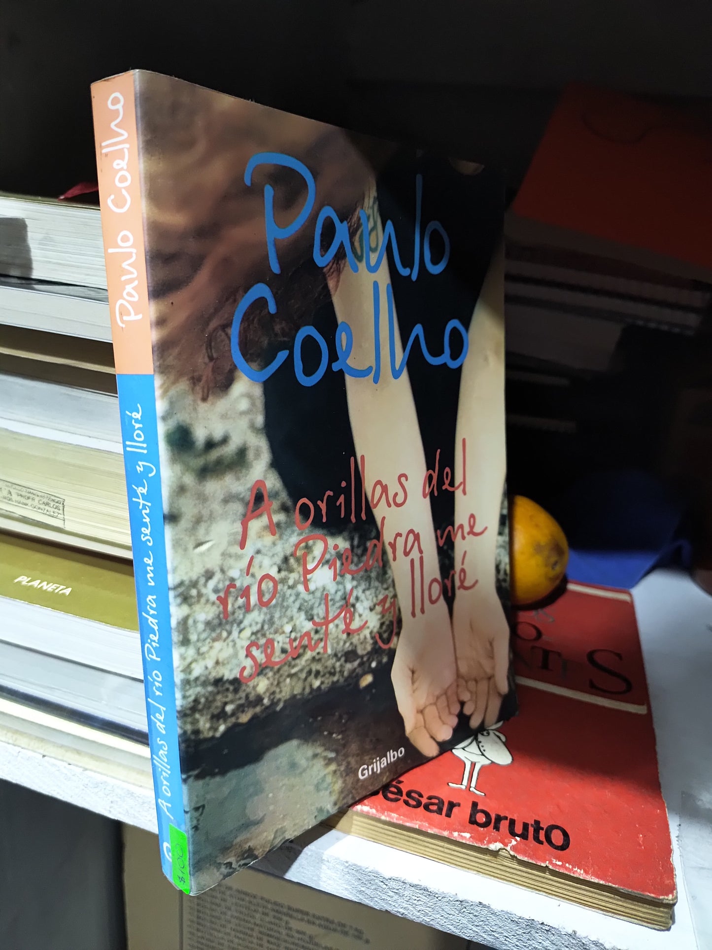 A ORILLAS DEL RIO PIEDRA ME SENNTE Y LLORE POR PAULO COELHO USADO SUP PERSONAL JUAREZ 507