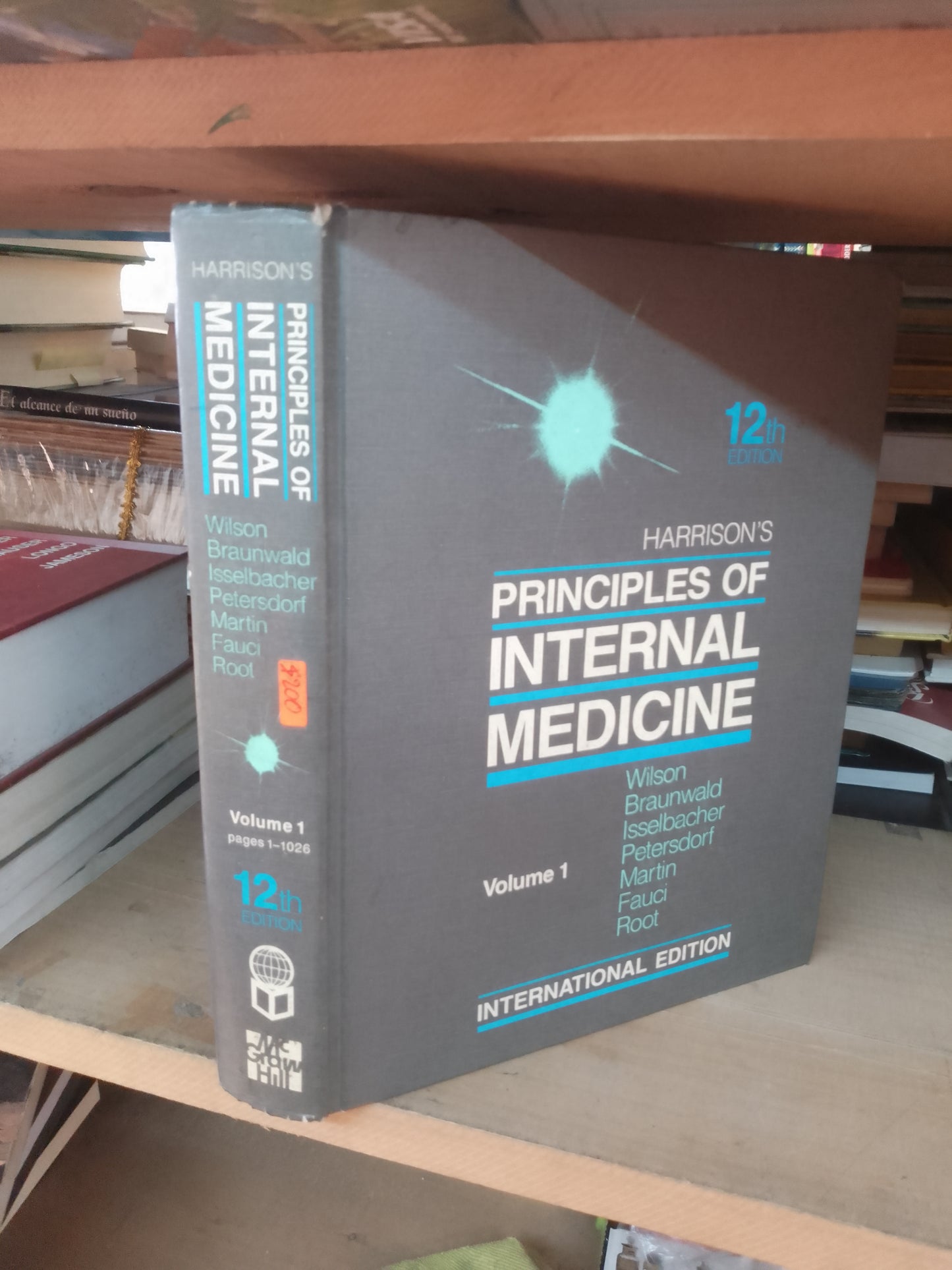 PRINCIPLES OF INTERNAL MEDICINE VOLUME 1 (VARIOS AUTORES) USADO MEDICINA LITERARIO 207