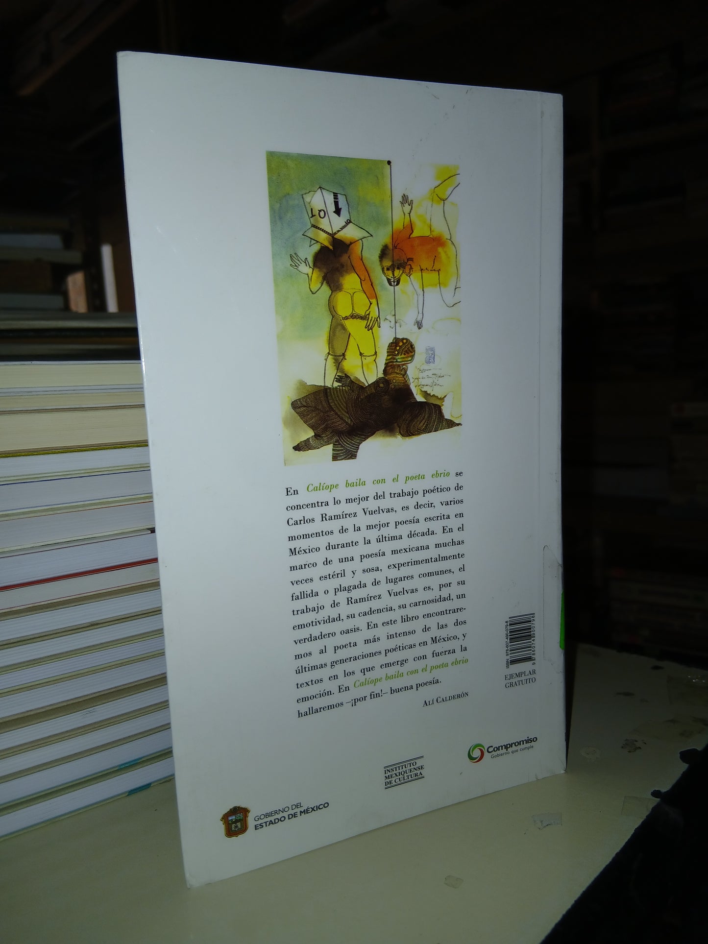 CALÍOPE BAILA CON EL POETA EBRIO USADO POESÍA LITERARIO 207