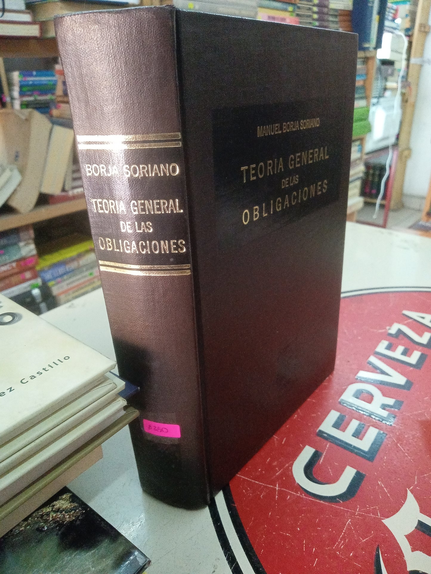 TEORIA GENERAL DE LAS OBLIGACIONES POR MANUEL BORJAS SORIANO USADO DERECHO LITERARIO 207