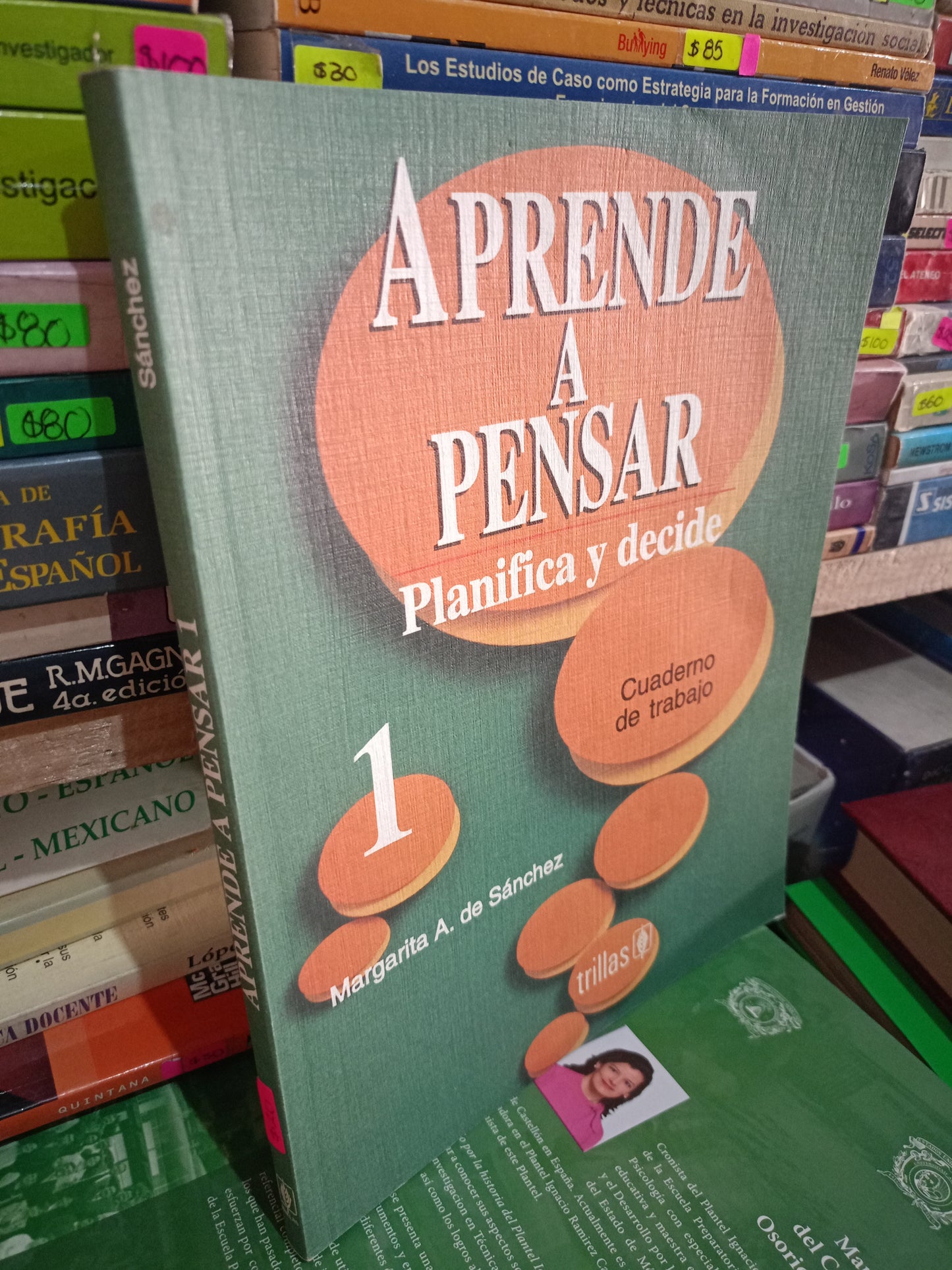 APRENDE A PENSAR POR MARGARITA A. DE SANCHEZ USADO EDUCACIÓN LITERARIO 305