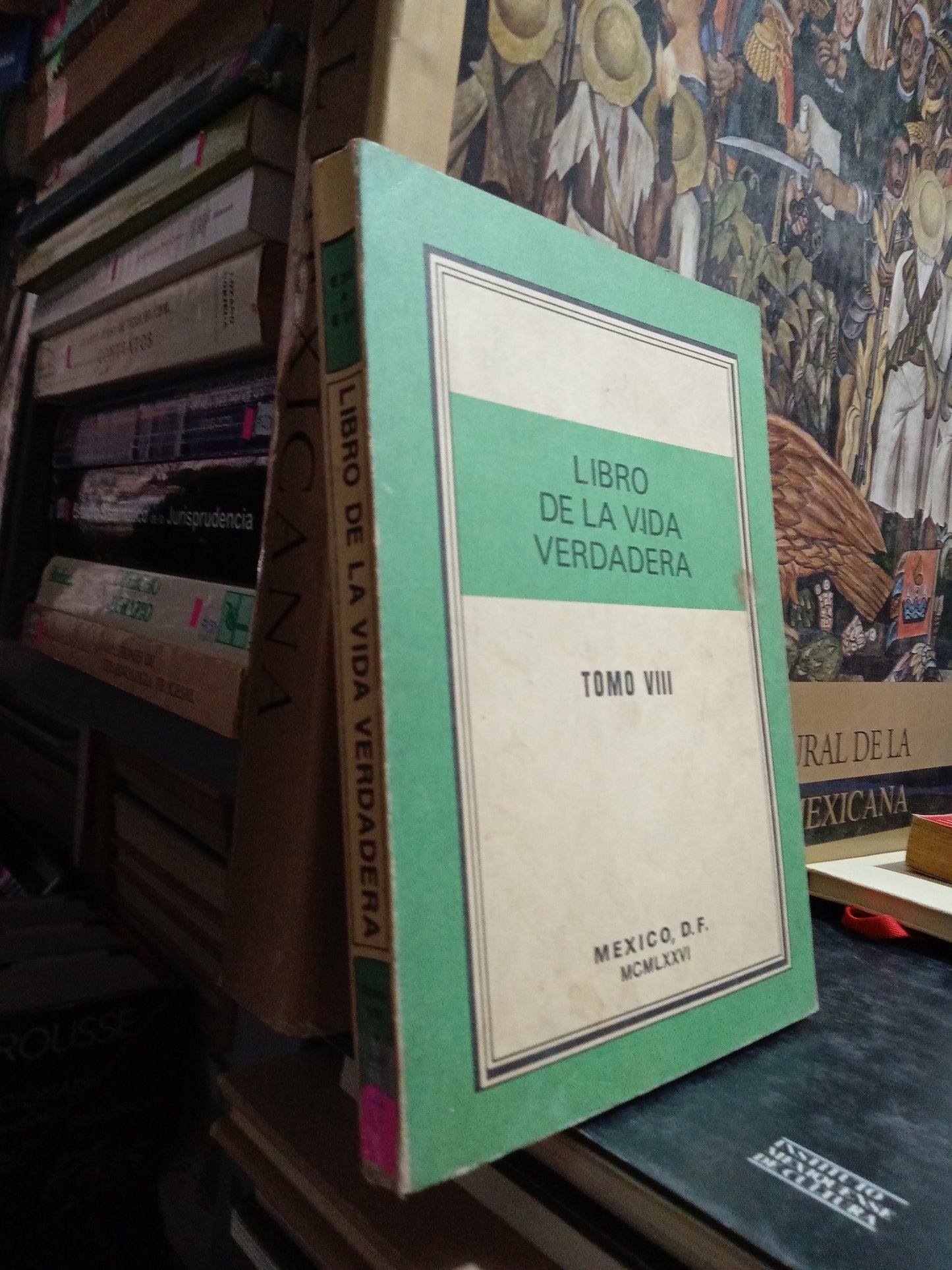 LIBRO DE LA VIDA VERDADERA TOMO VIII USADO RELIGION JUAREZ