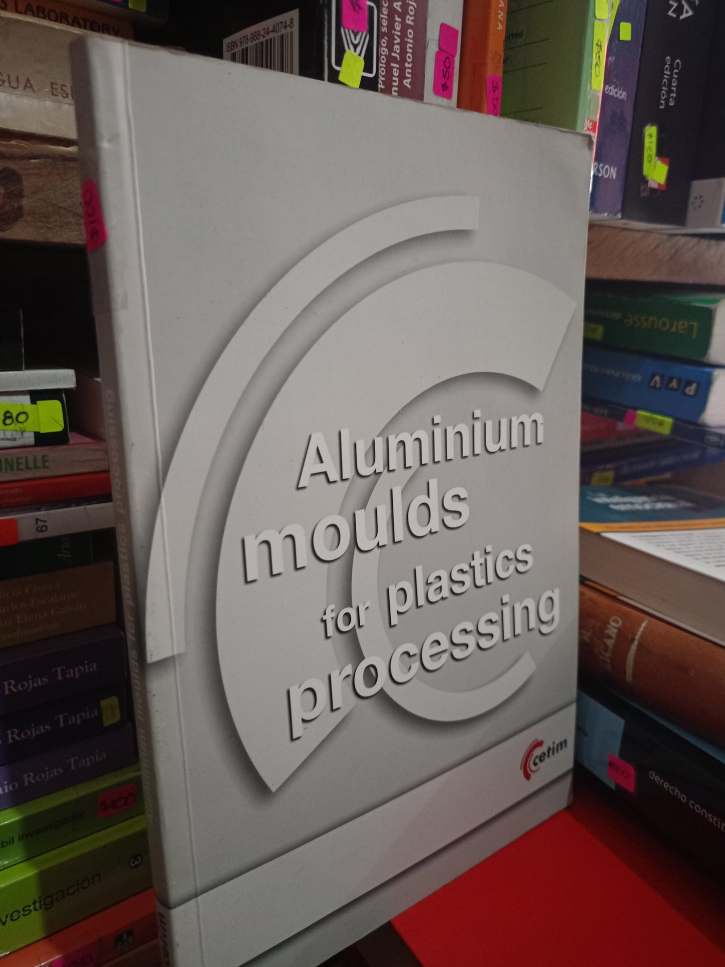 ALUMINIUM MOULDS FOR PLASTICS PROCESSING USADO MATE LITERARIO 305