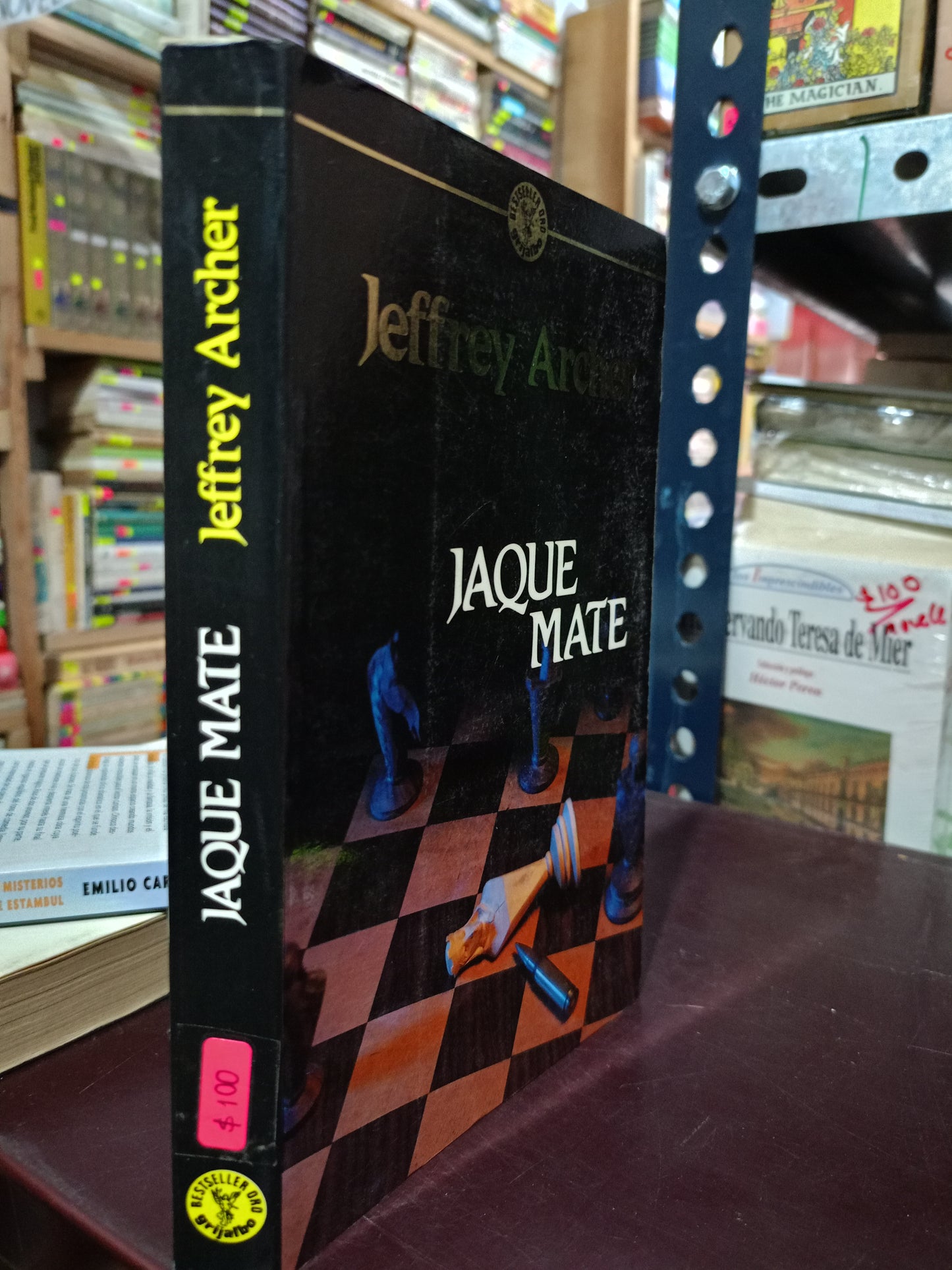 JAQUE MATE POR JEFFREY ARCHER USADO NOVELAS LITERARIO 305