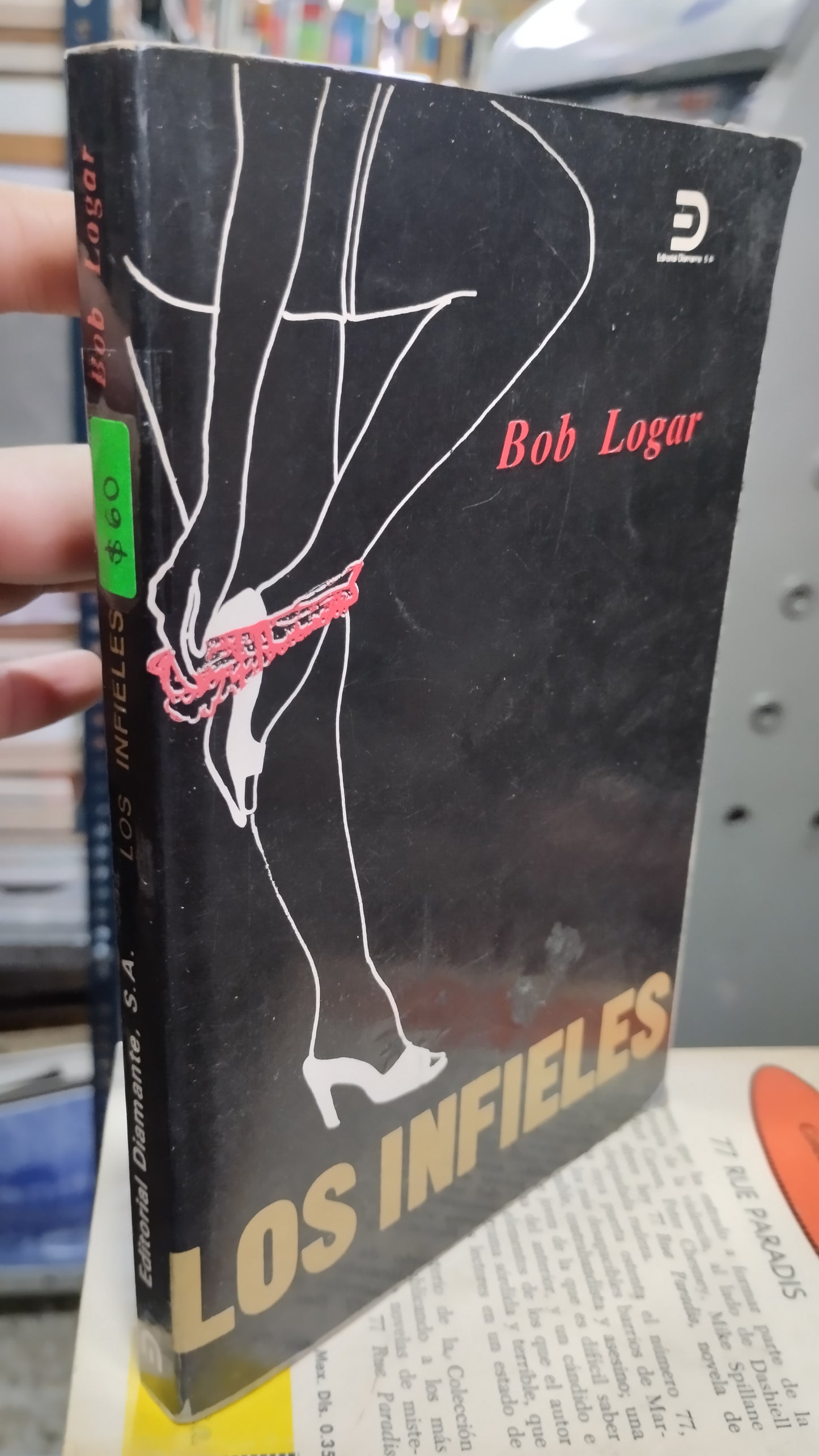 LOS INFIELES POR BOB LOGAR LIBRO USADO NOVELAS ALDAMA