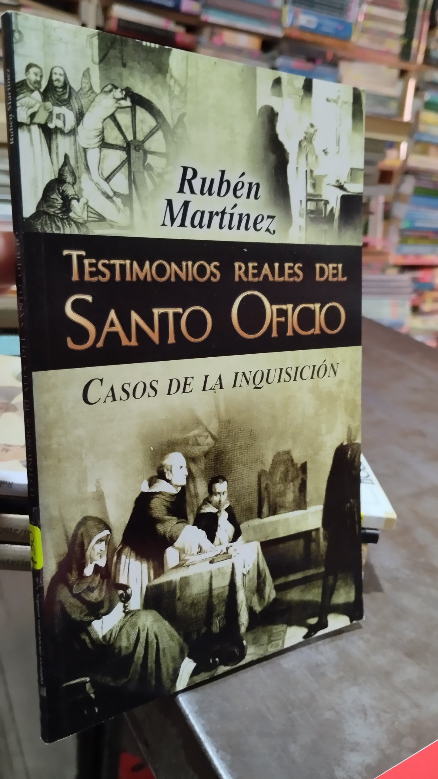 TESTIMONIOS REALES DEL SANTO OFICIO CASOS DE LA INQUISICION LIBRO USADO HISTORIA ALDAMA