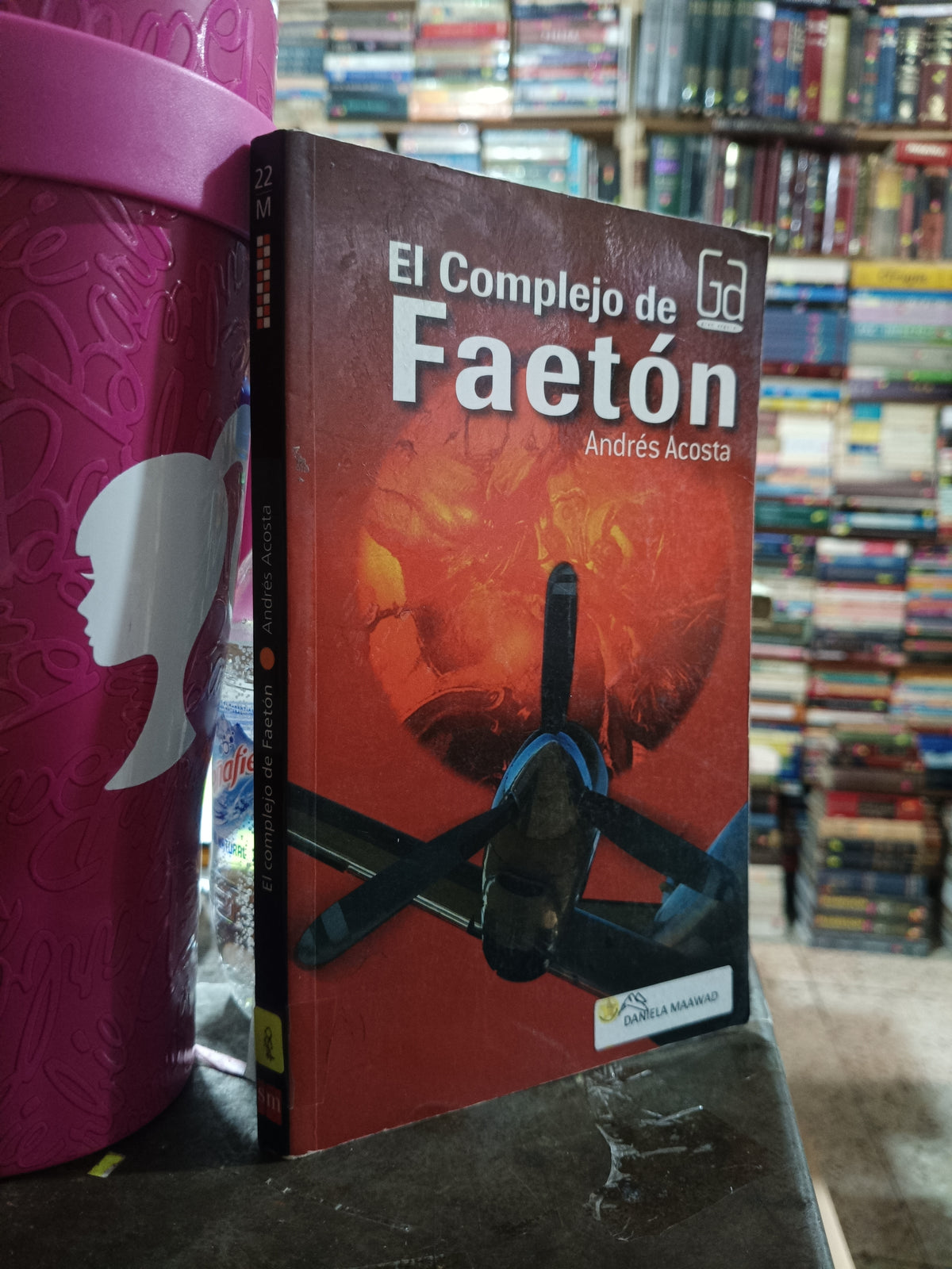 EL COMPLEJO DE FAETON POR ANDRES ACOSTA USADO NOVELA ALDAMA