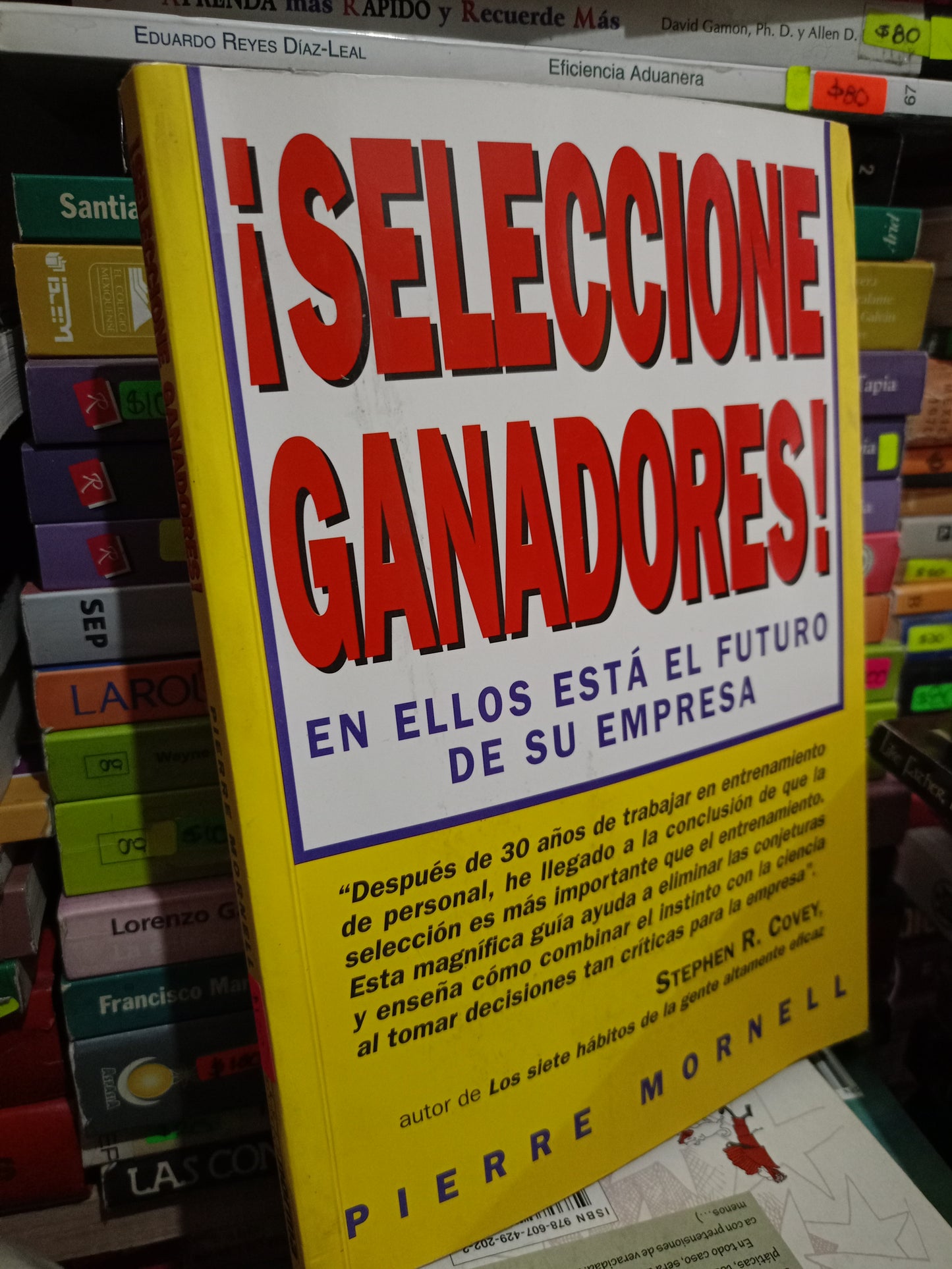 SELECCIONE GANADORES POR PIERRE MORNELL USADO ADMIN LITERARIO 305