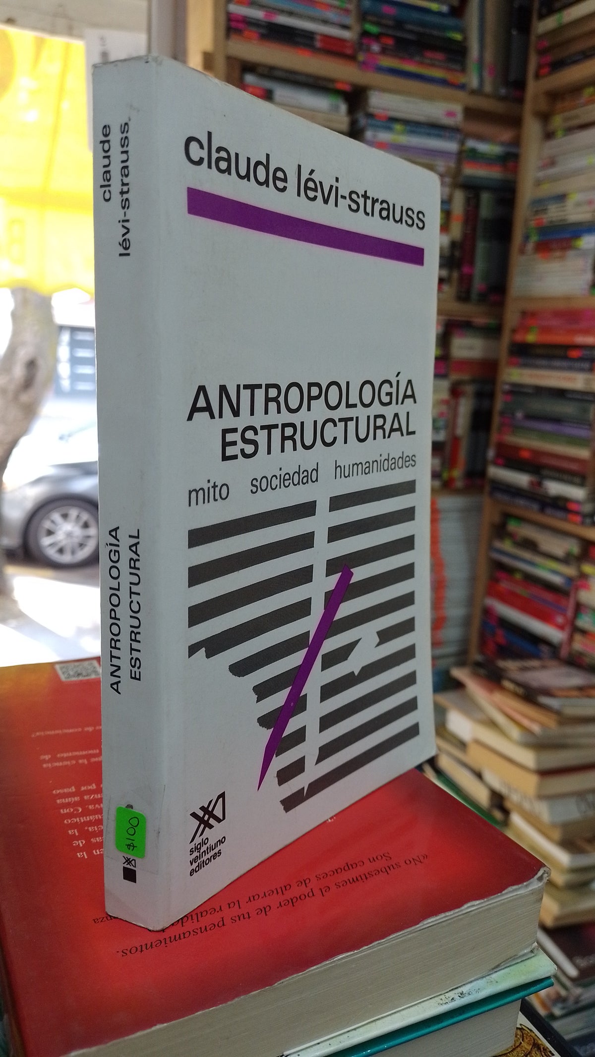 ANTROPOLOGIA ESTRUCTURAL POR CLAUDE LEVI STRAUSS USADO SOCIOLOGIA JUAREZ 507