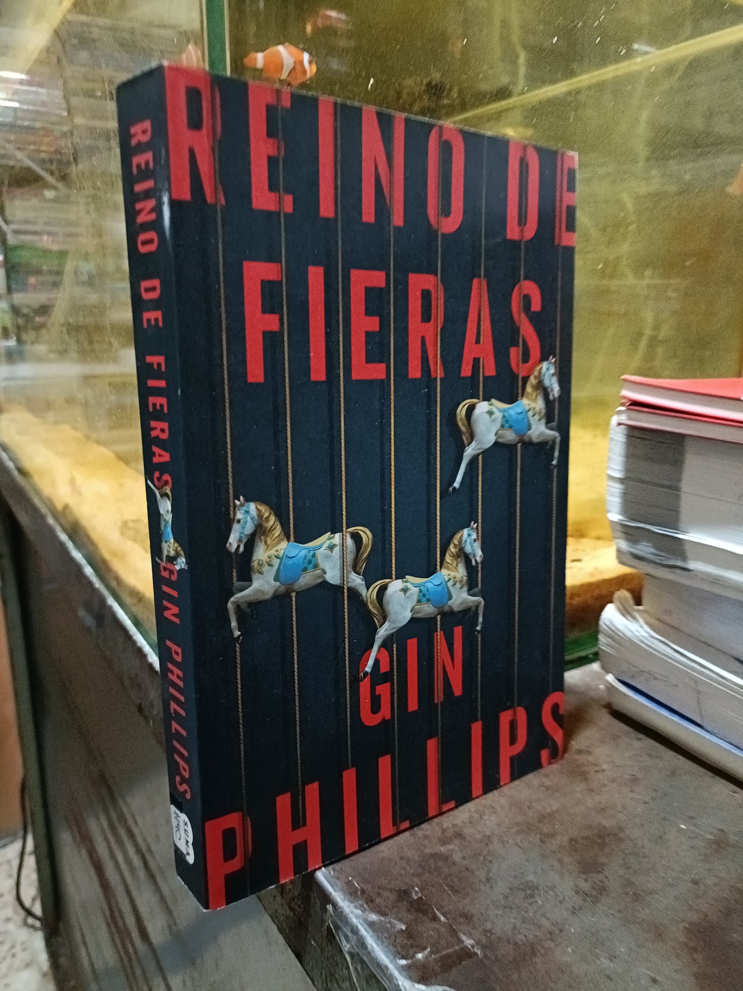 REINO DE FIERAS POR GIN PHILLIPS USADO NOVELA ALDAMA