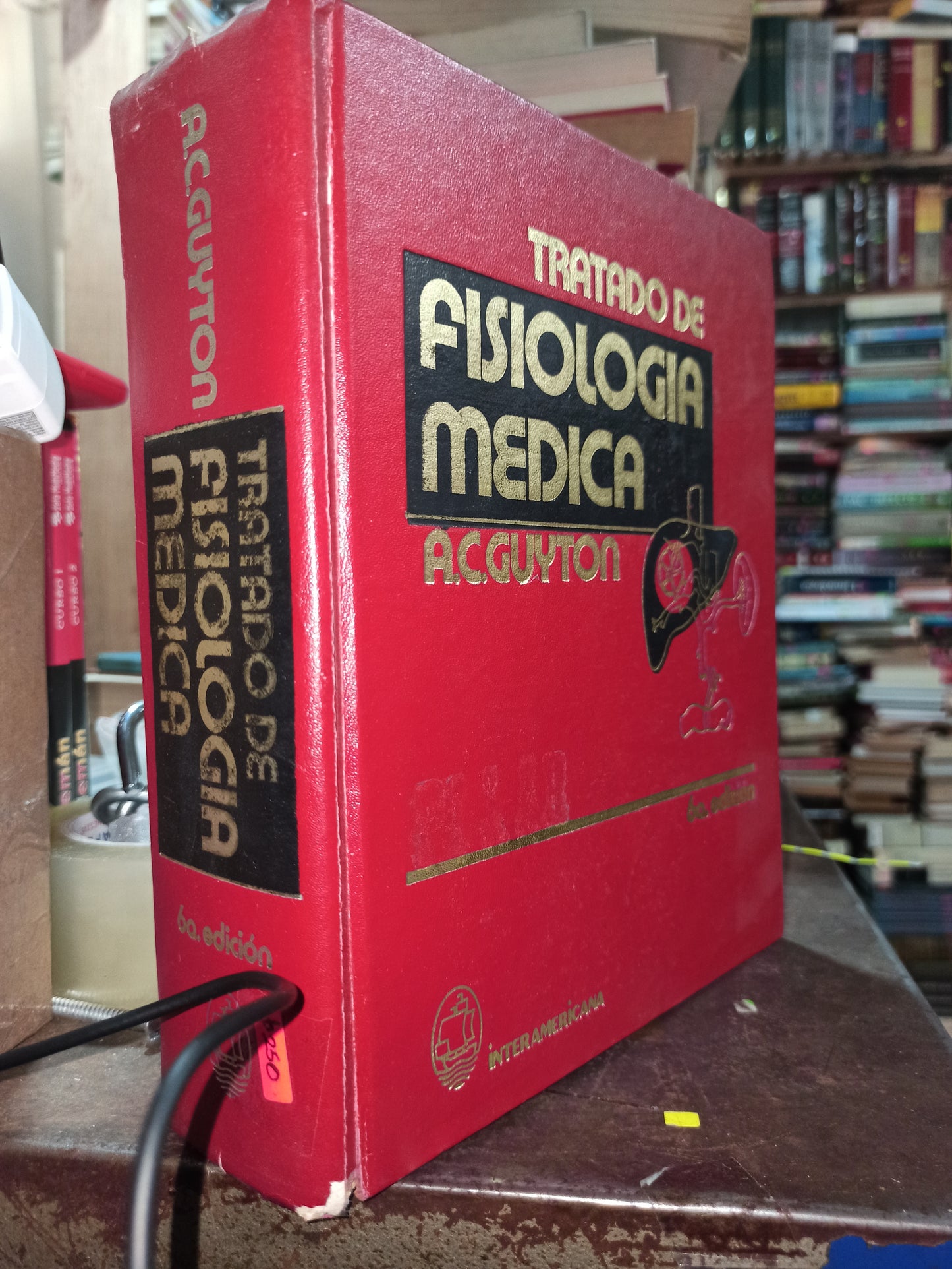 TRATADO DE FISIOLOGIA MEDICA POR A. G. GUYTON USADO SALUD ALDAMA