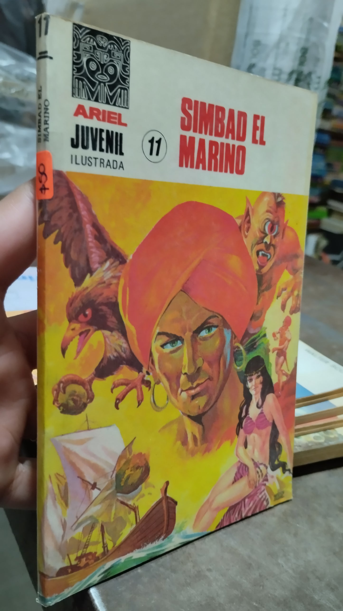 SIMBAD EL MARINO POR EDITORIAL ARIEL LIBRO USADO INFANTIL ALDAMA