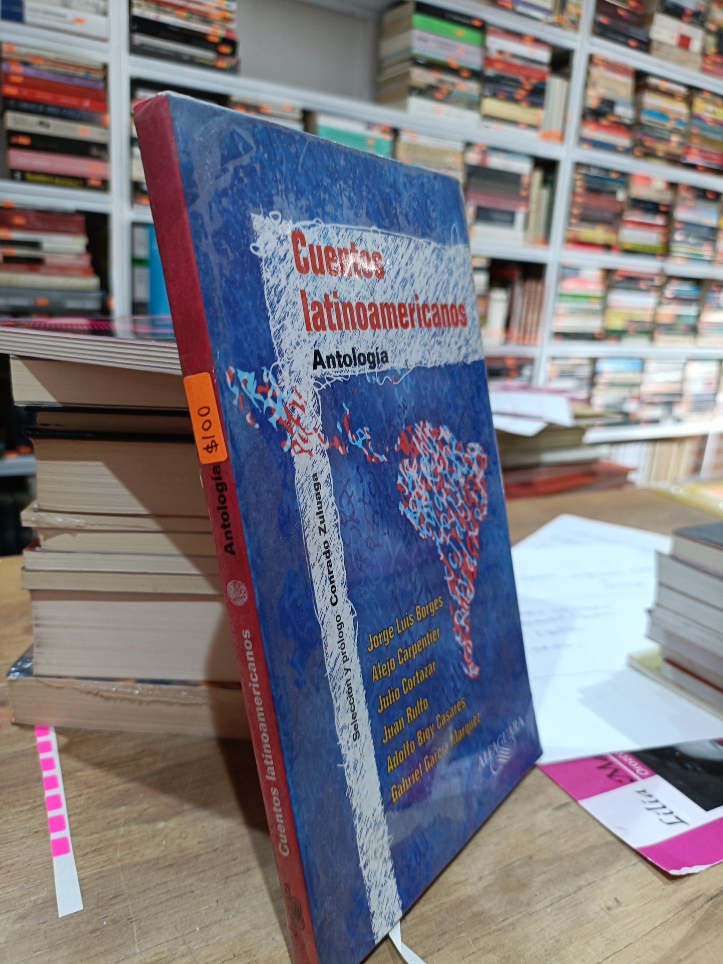 CUENTOS LATINOAMERICANOS ANTOLOGIA USADOS NOVELAS JUAREZ 515