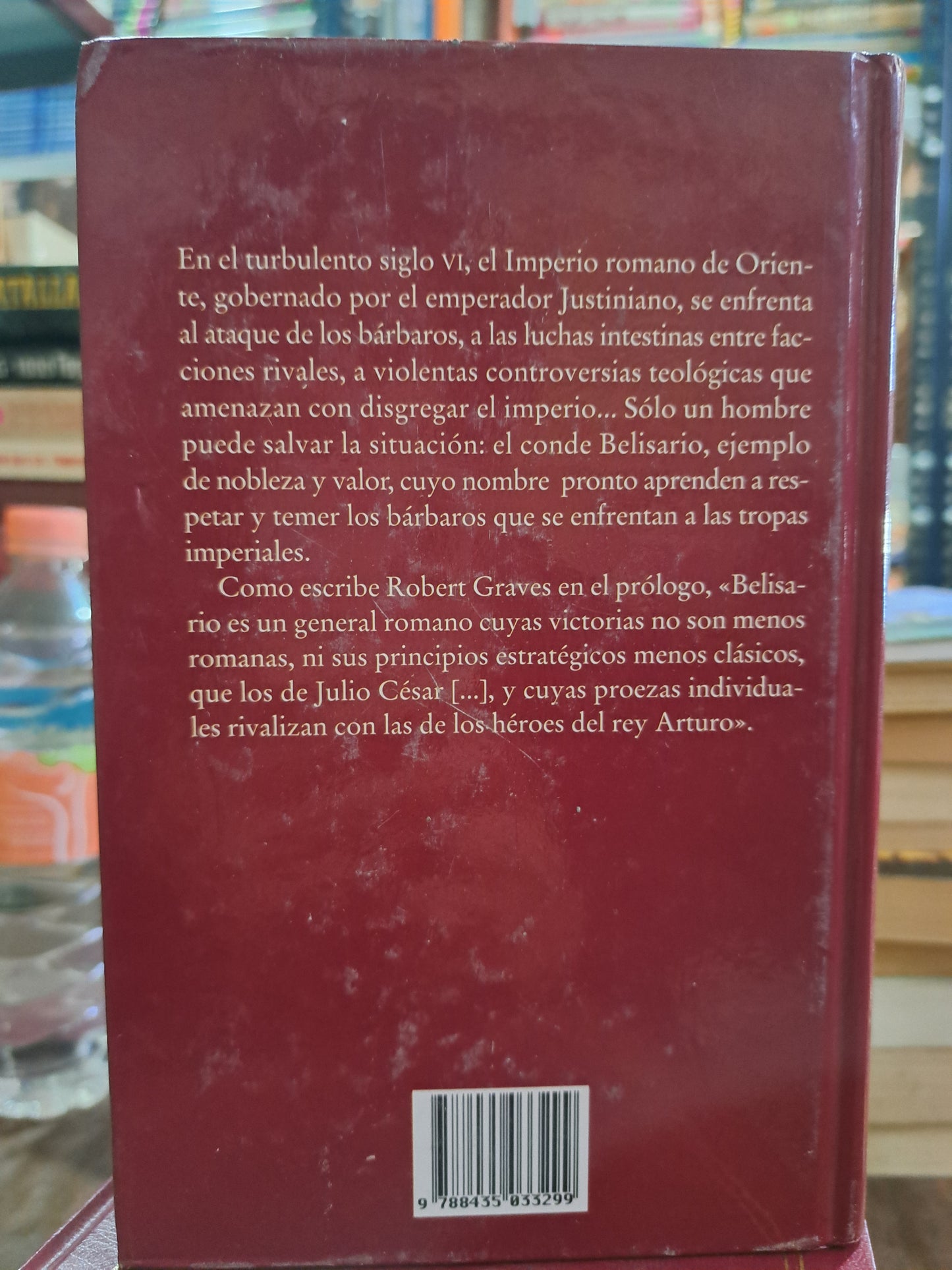 EL CONDE BELISARIO ROBERT GRAVES USADO NOVELA ALDAMA