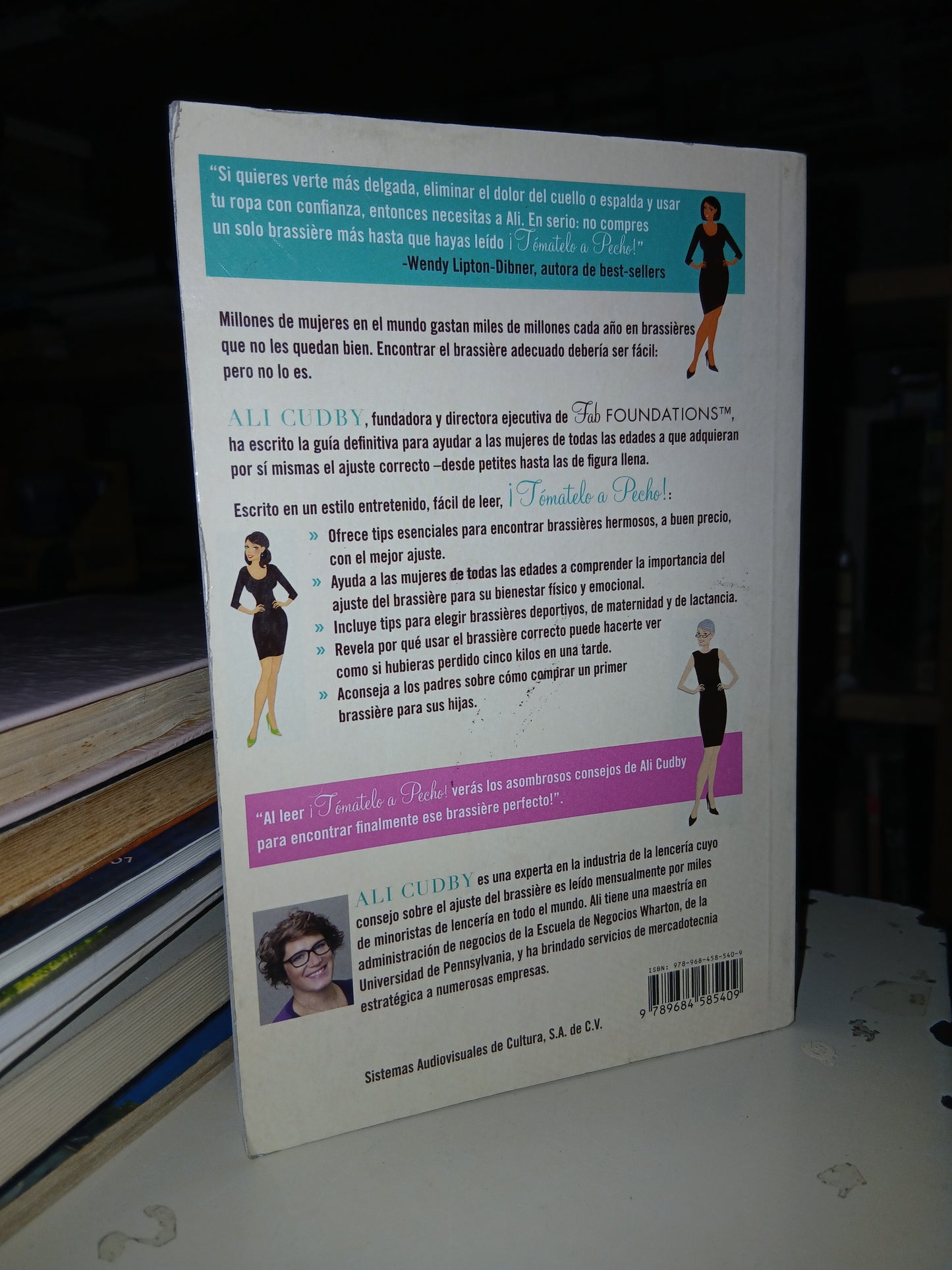 ¡TÓMATELO A PECHO! POR ALI CUDBY USADO SUPERACIÓN PERSONAL LITERARIO 207
