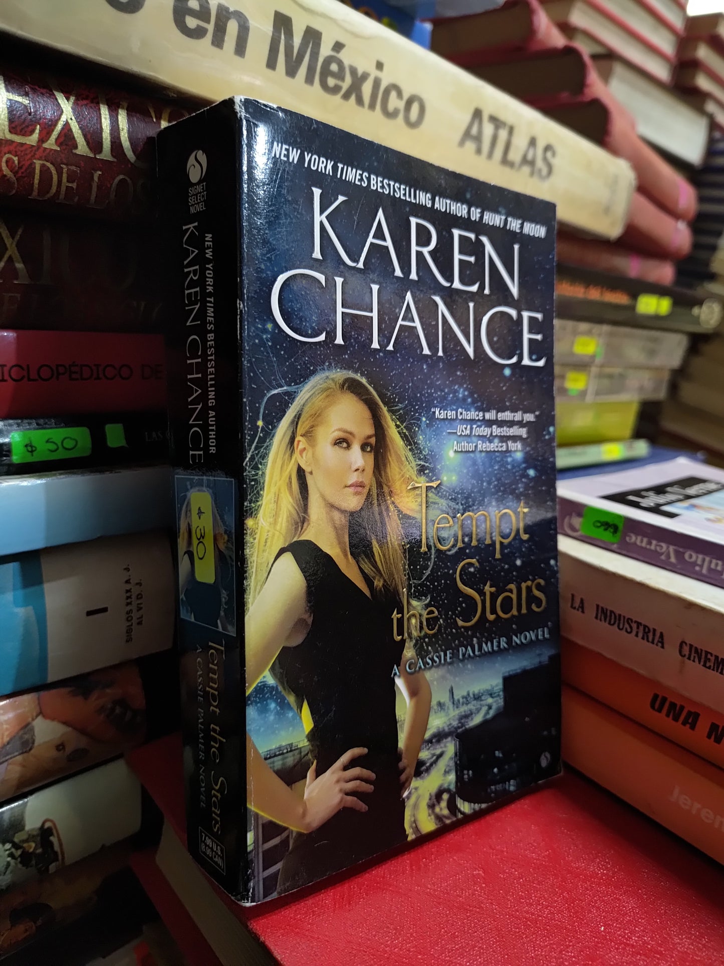 TEMPT THE STARS POR KAREN CHANCE USADO IDIOMAS JUAREZ 507